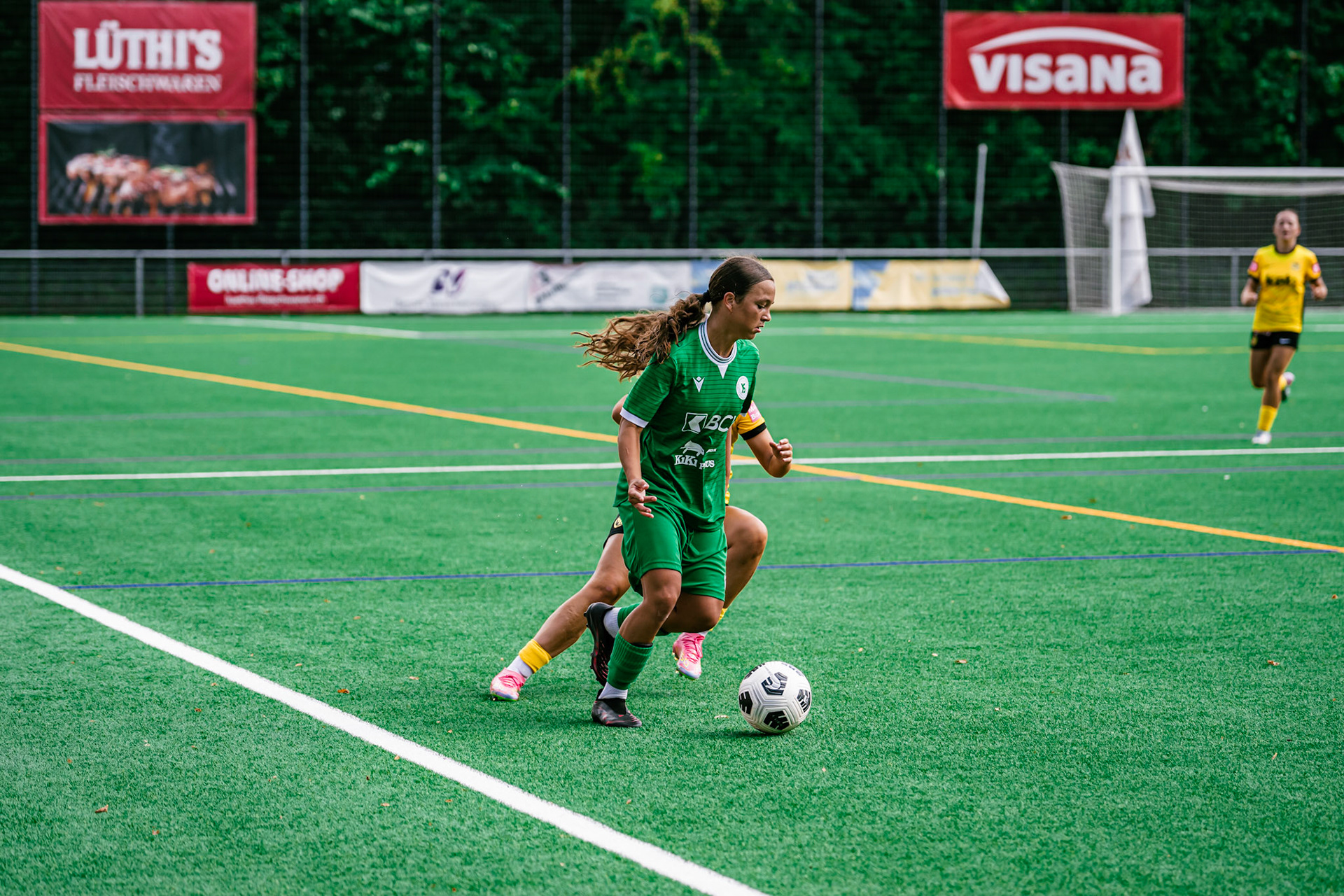 Match championnat opposant BSC YB Frauen U-20 - Yverdon Sport U-20 au Sportplatz Wyler. (Christian António/LibsVisuals.com)