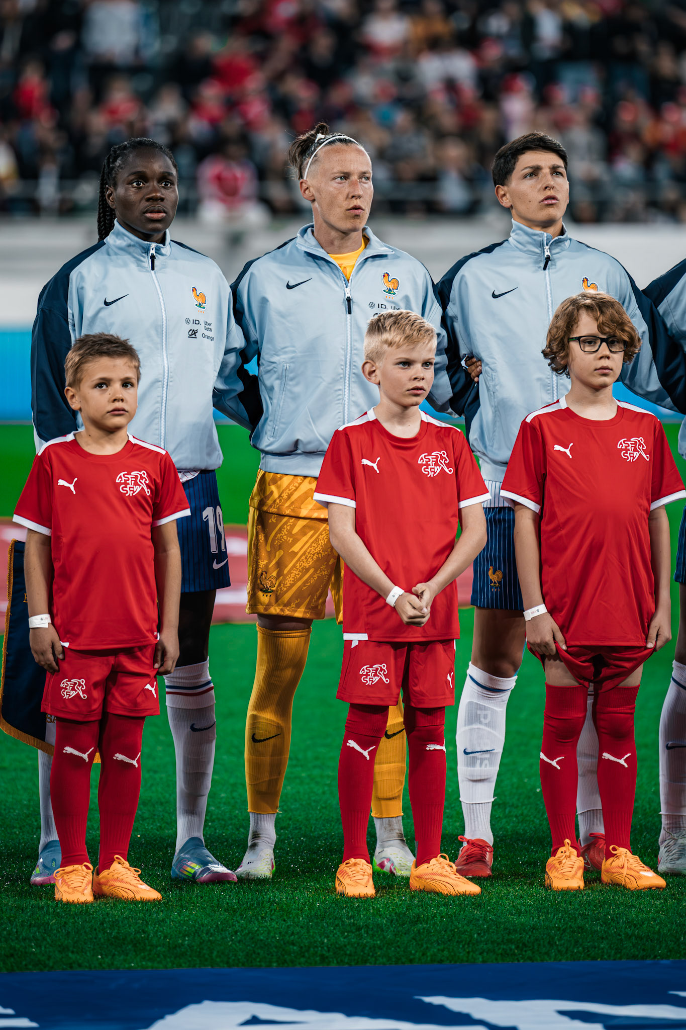 UEFA Women’s Nations League Suisse - France au Kybunpark. (Christian António/LibsVisuals.com)
