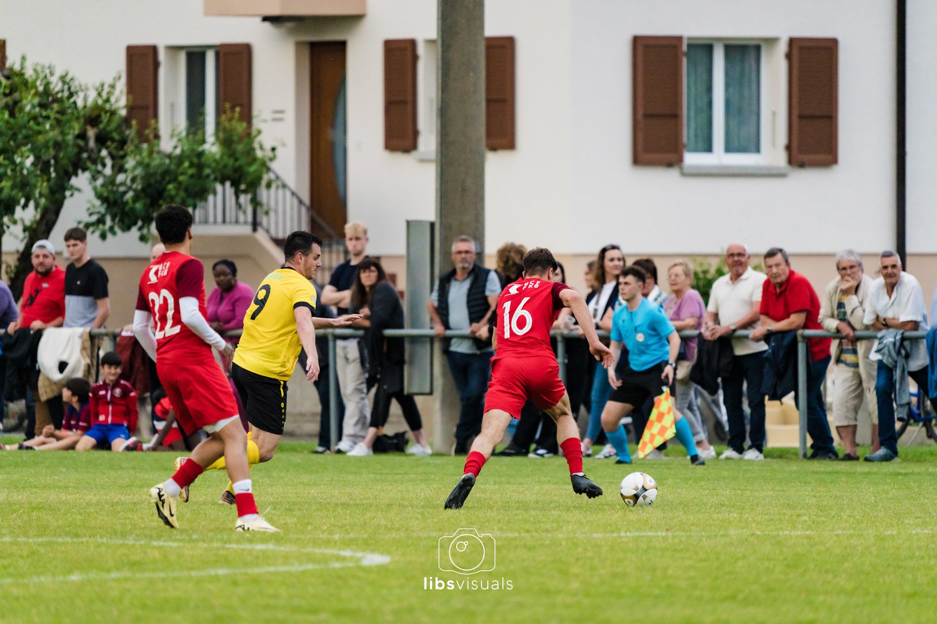 Match de barrage - promotion 3ème ligue FC Domdidier I - FC Richemond I au Stade du Pâquier  à Domdidier