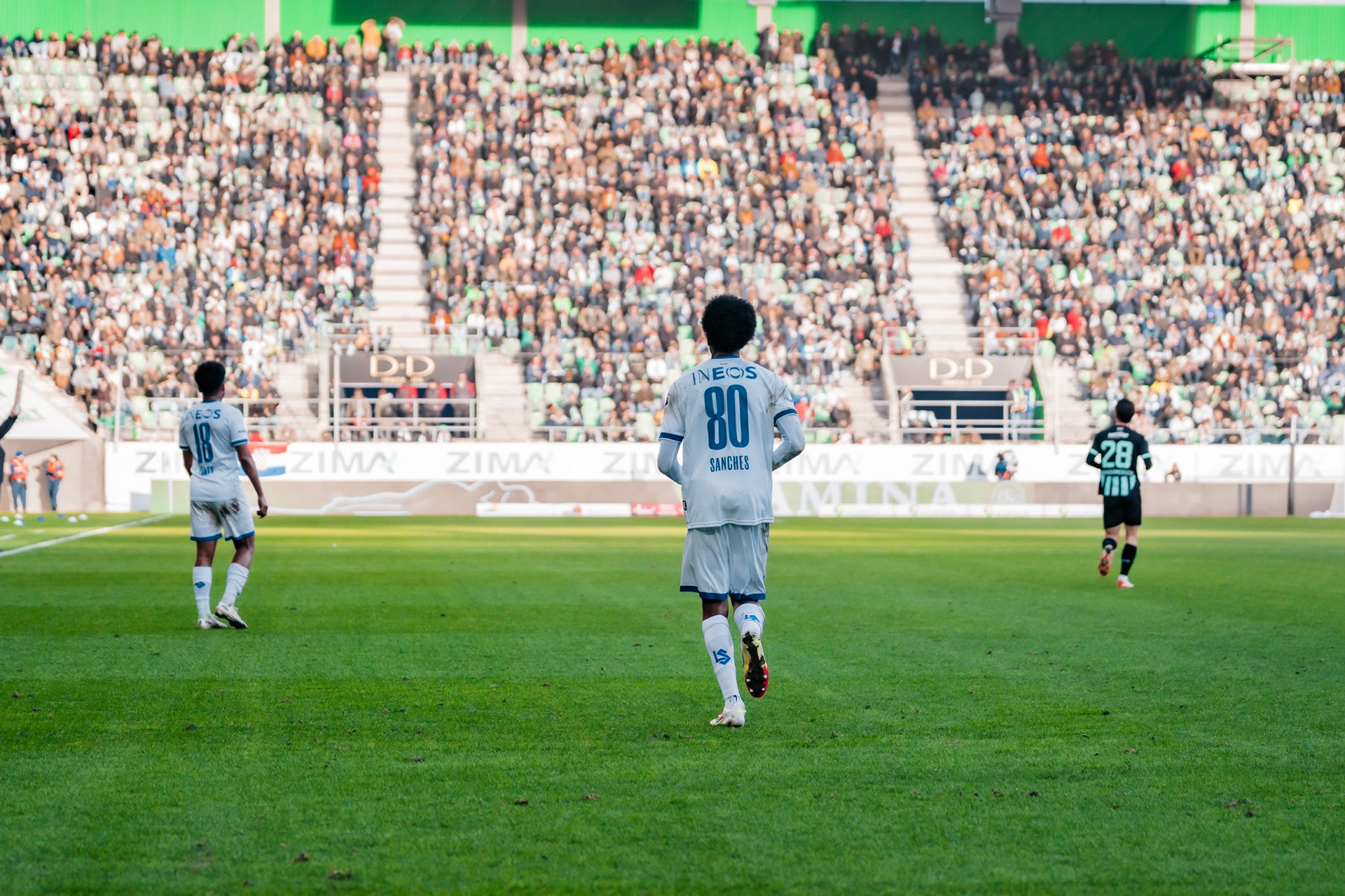 FC Saint-Gall 1879 et Lausanne-Sport FC au Kybunpark. (Christian António/LibsVisuals.com)