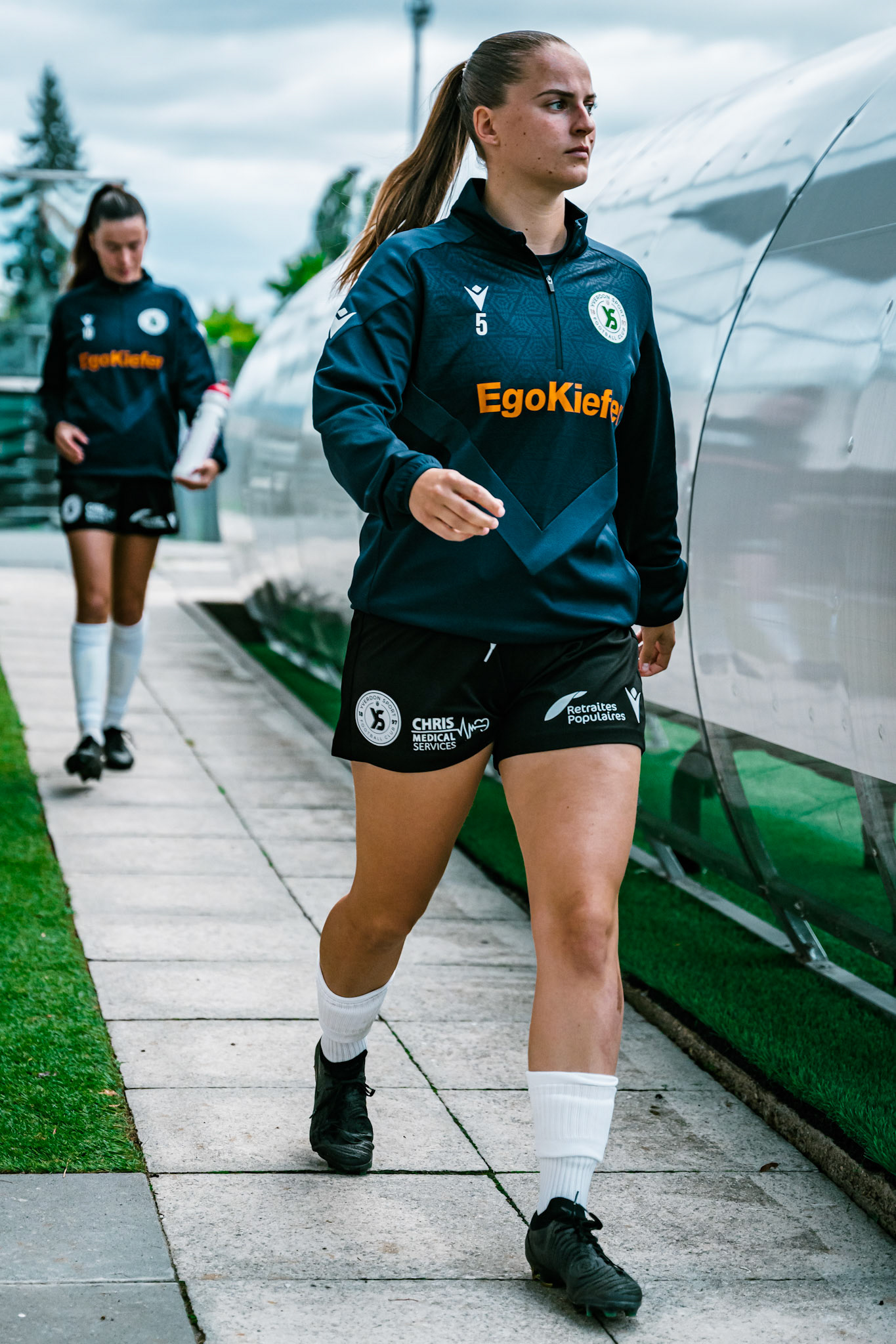 Match de championnat LNB (féminine) opposant Yverdon Sport FC et FC Wil 1900 au Stade Municipal, Yverdon. (Christian António/LibsVisuals.com)