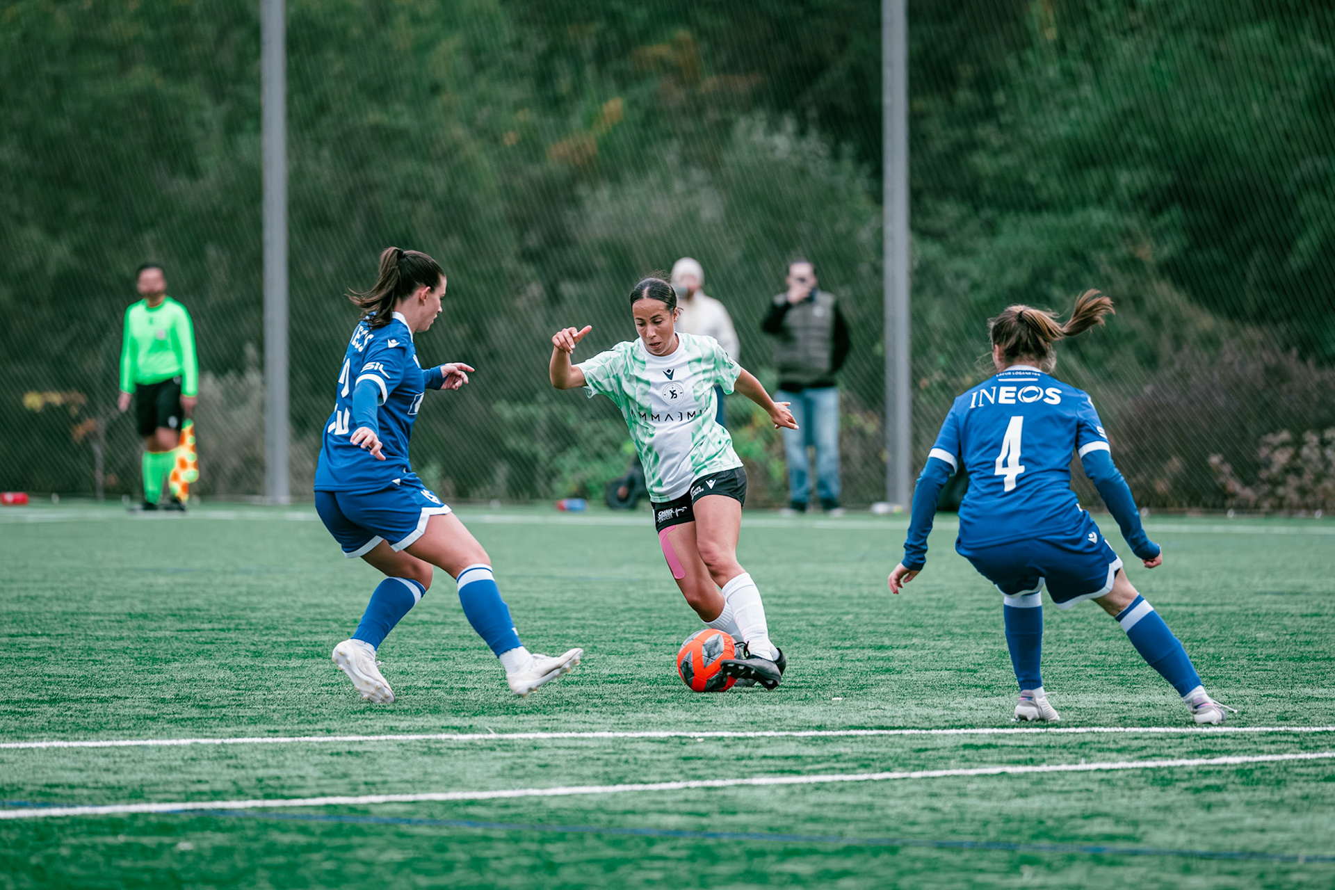 Match AXA Women’s Cup (1/16 de finale) opposant FC Lausanne-Sport et Yverdon Sport FC au Centre sportif de la Tuilière. (Christian António/LibsVisuals.com)