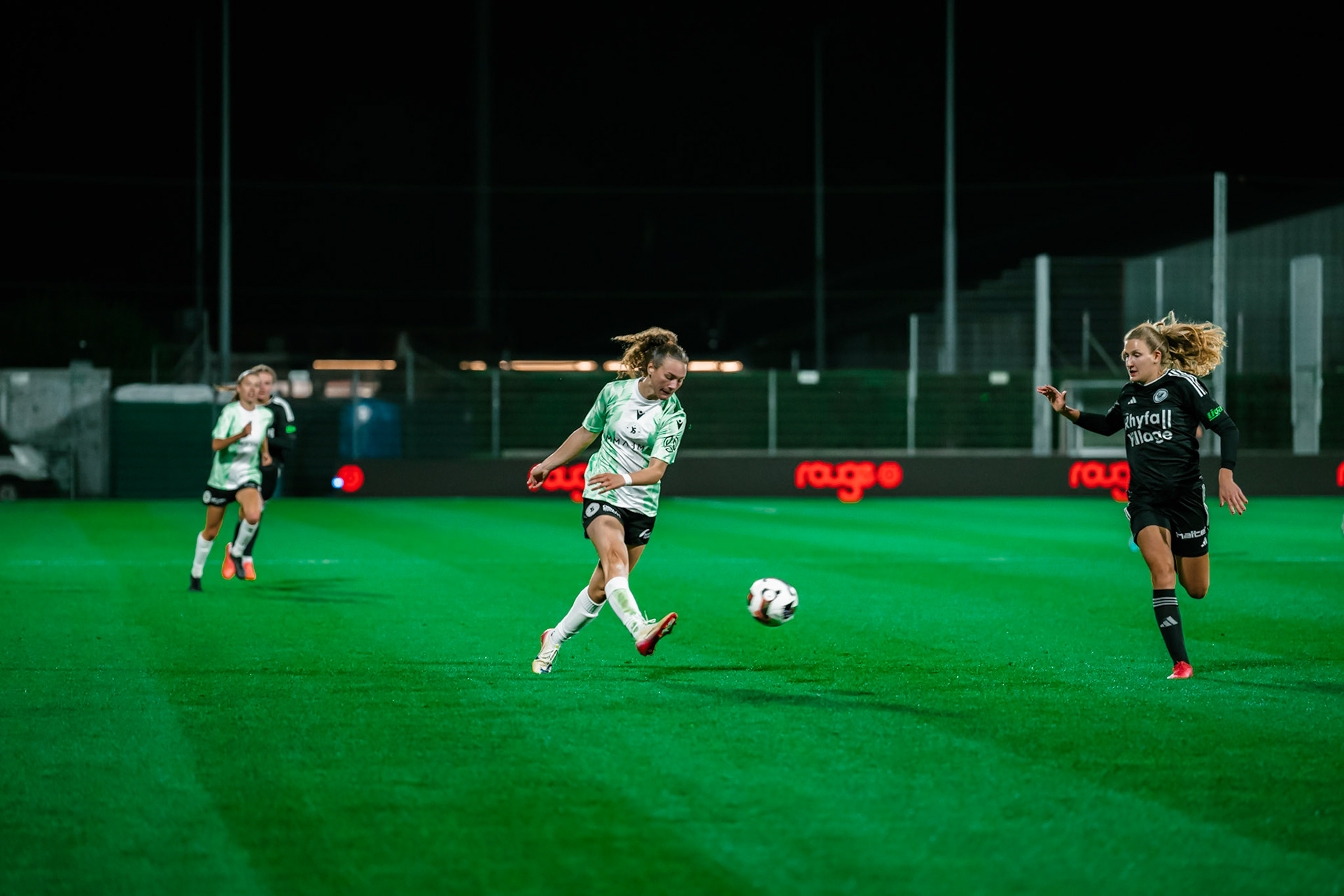 Match de championnat LNB (féminine) opposant Yverdon Sport FC et FC Wil 1900 au Stade Municipal, Yverdon. (Christian António/LibsVisuals.com)