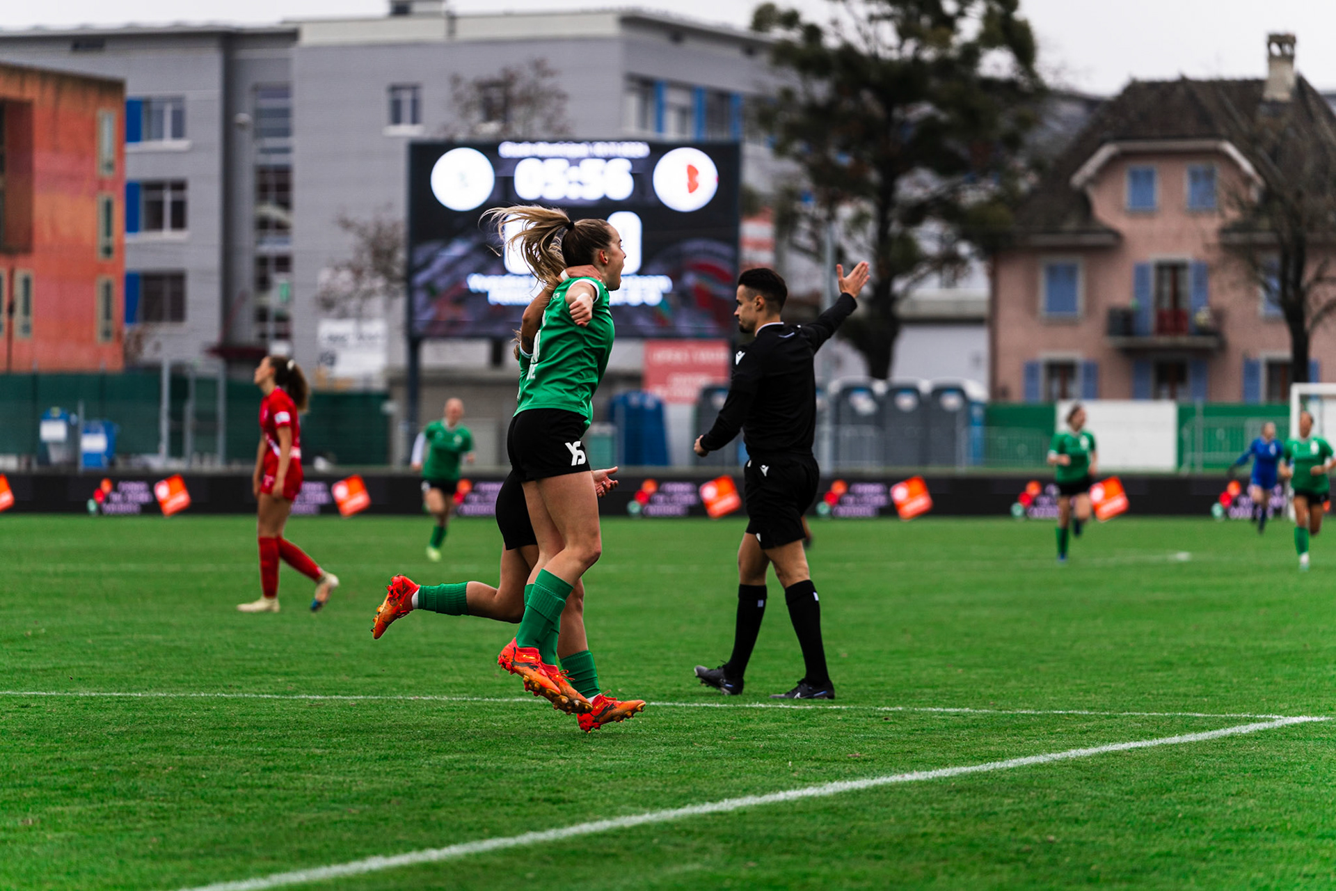 1/8 de finale - AXA coupe suisse Féminine Yverdon Sport FC - Frauenteam Thun Berner-Oberland