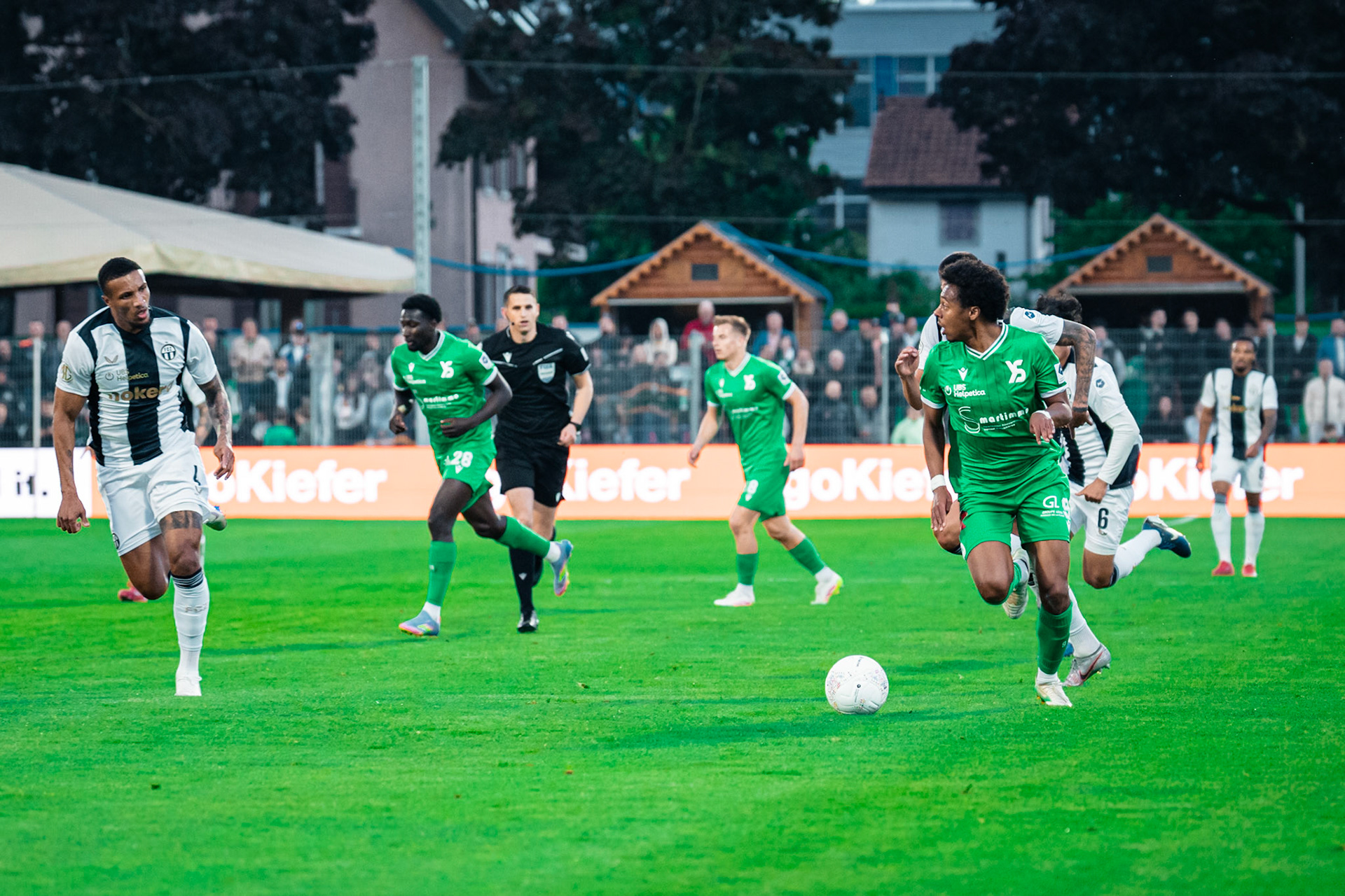 Yverdon Sport FC et FC Zürich au Stade Municipal. (Christian António/LibsVisuals.com)