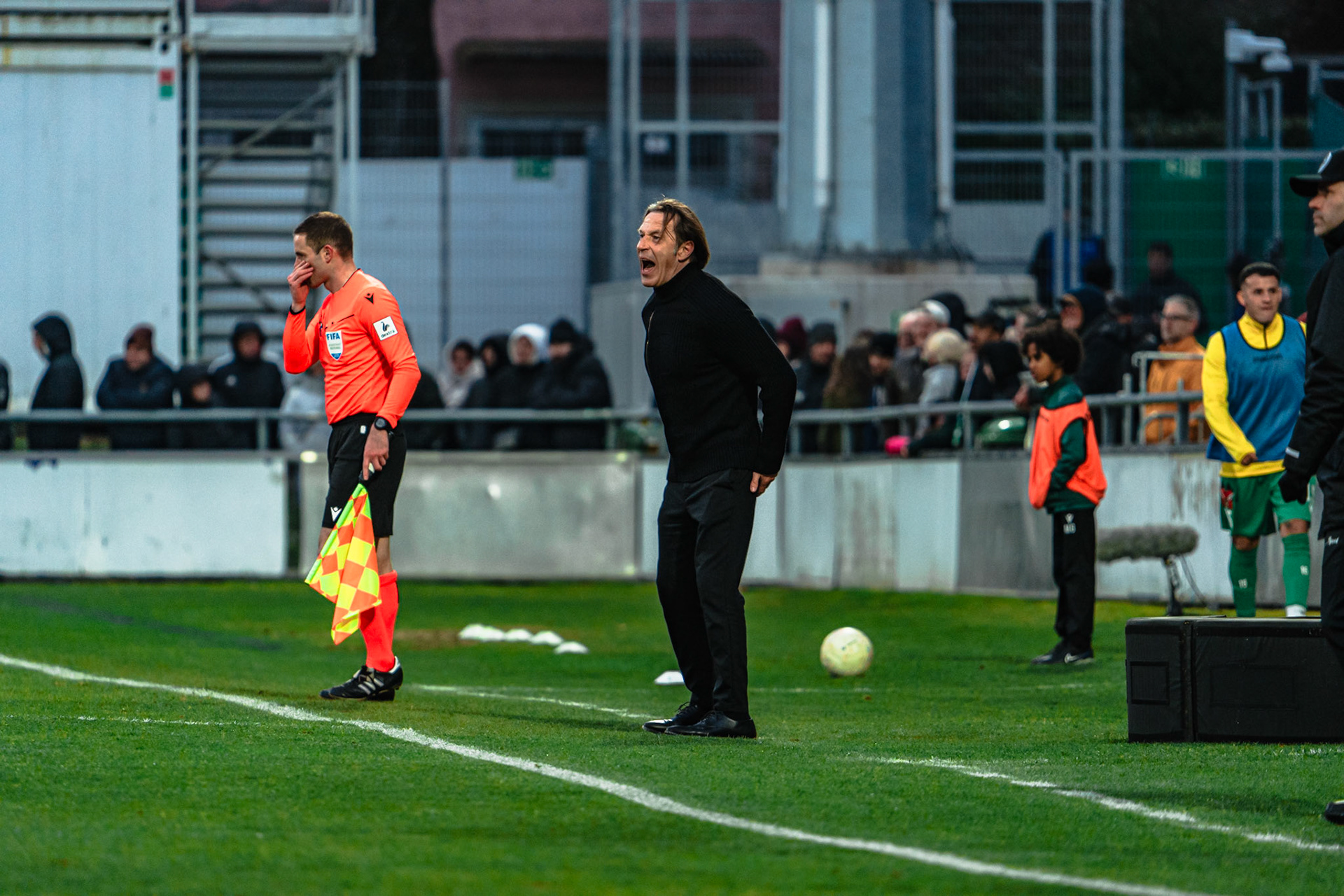 Yverdon Sport FC et FC Winterthur au Stade Municipal. (Christian António/LibsVisuals.com)