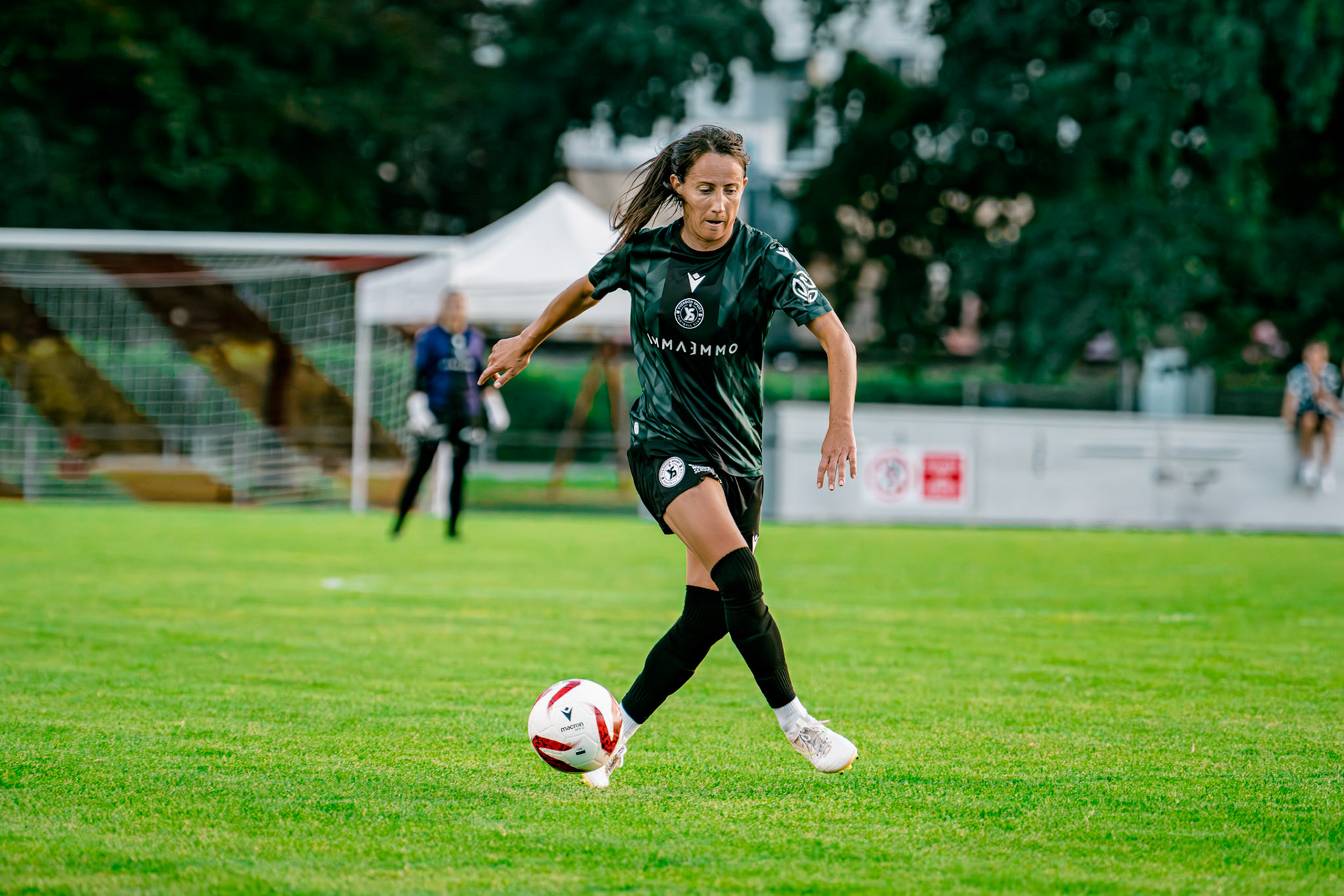 Match de championnat LNB (féminine) opposant le FC Sion Féminin à Yverdon Sport FC à l’Ancien Stand, Sion. (Christian António/LibsVisuals.com)