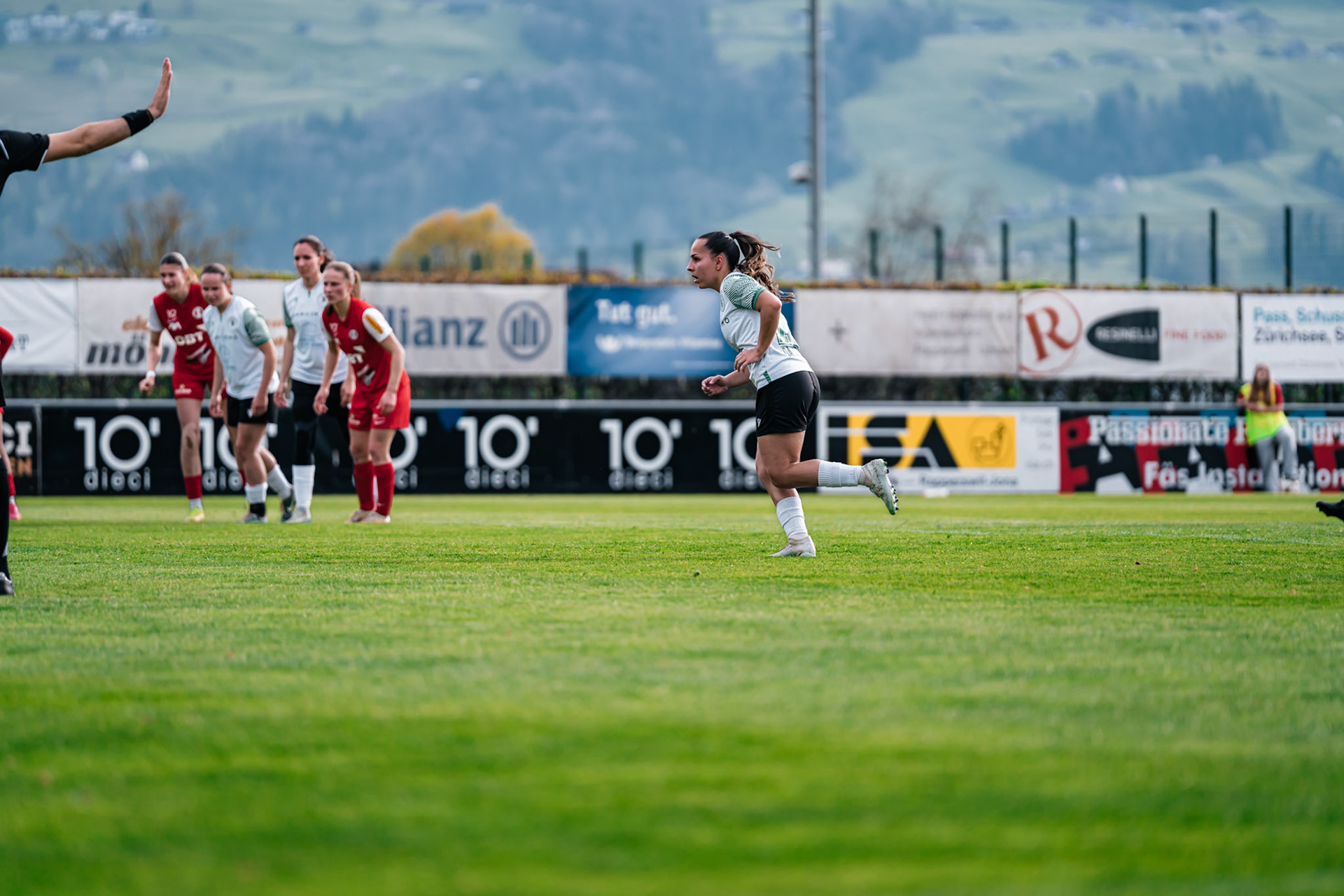 Women’s Super League / tour de promotion/relégation FC Rapperswil-Jona - Yverdon Sport FC au Grünfeld (Christian António/LibsVisuals.com)