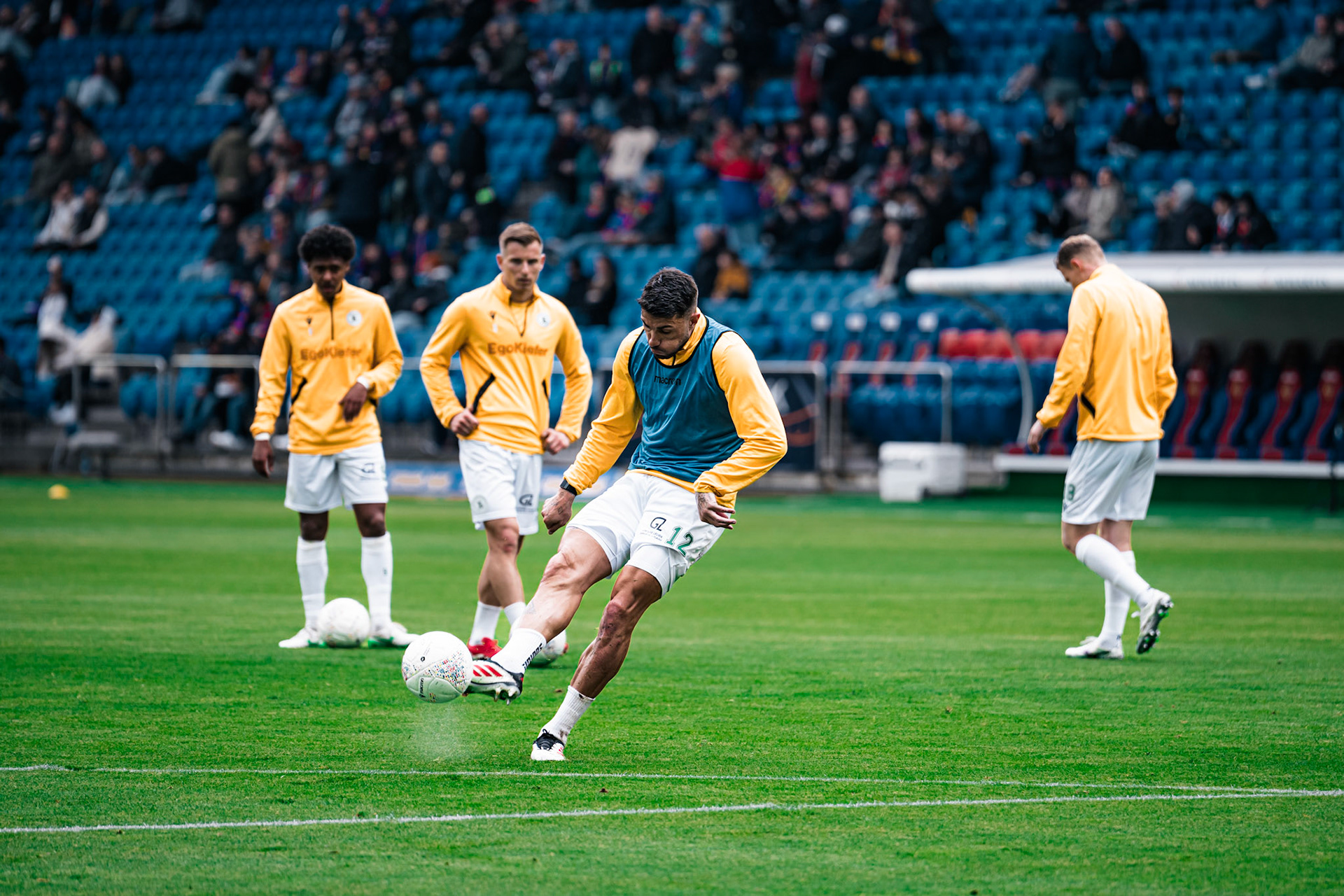 FC Basel 1893 et Yverdon Sport FC au St. Jakob-Park. (Christian António/LibsVisuals.com)