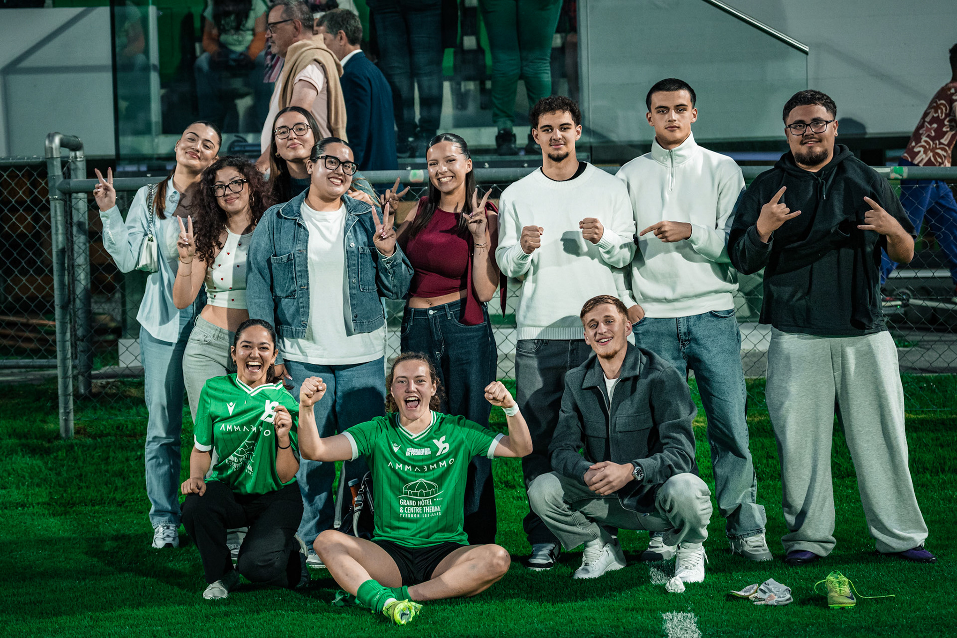 Yverdon Sport FC et FC Rapperswil-Jona au Stade Municipal. (Christian António/LibsVisuals.com)