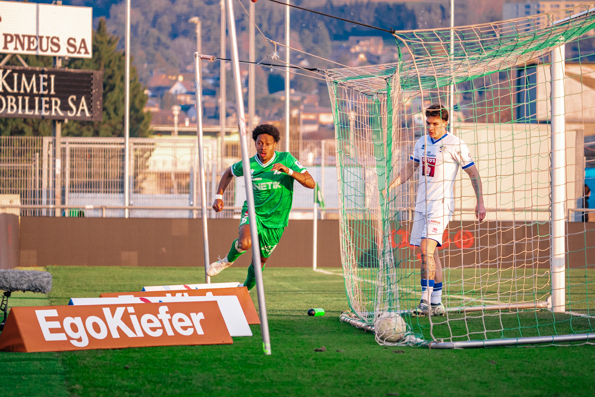 Yverdon Sport FC et FC Luzern au Stade Municipal. (Christian António/LibsVisuals.com)