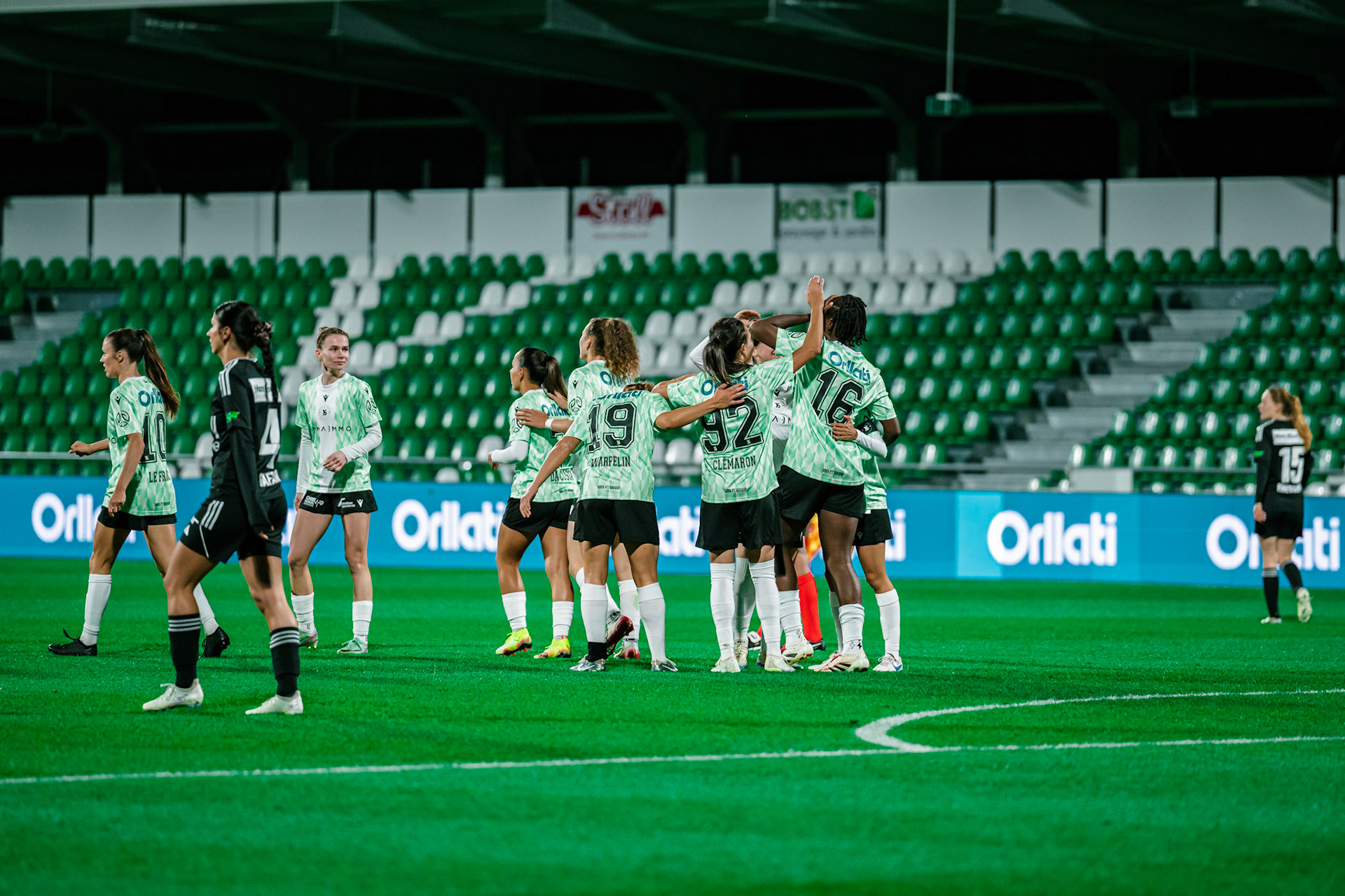 Match de championnat LNB (féminine) opposant Yverdon Sport FC et FC Wil 1900 au Stade Municipal, Yverdon. (Christian António/LibsVisuals.com)