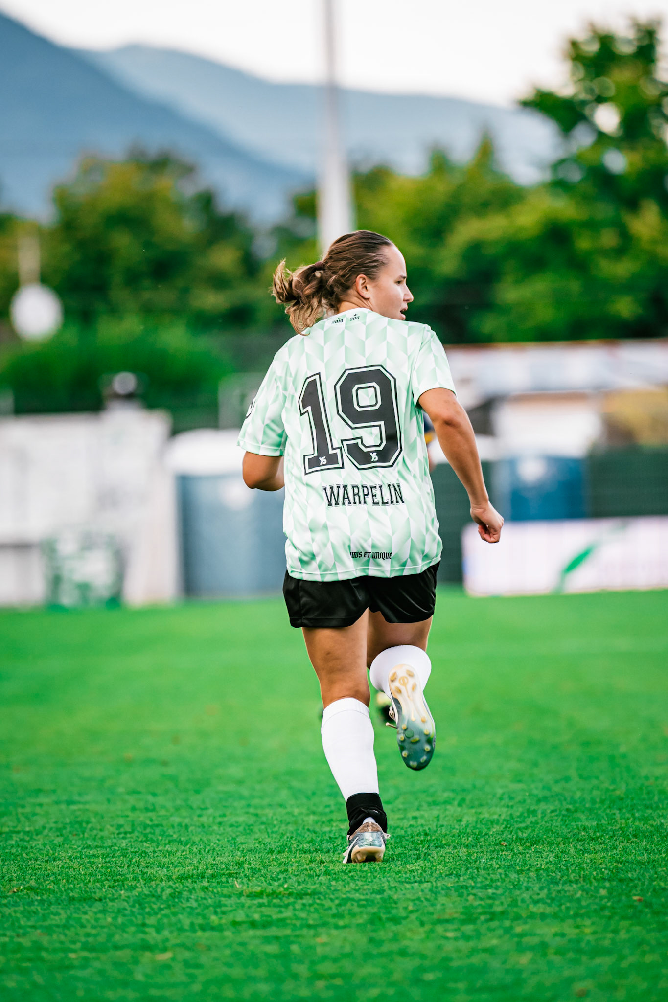 Match championnat LNB féminine opposant Yverdon Sport FC et FC Schlieren au Stade Municipal. (Christian António/LibsVisuals.com)