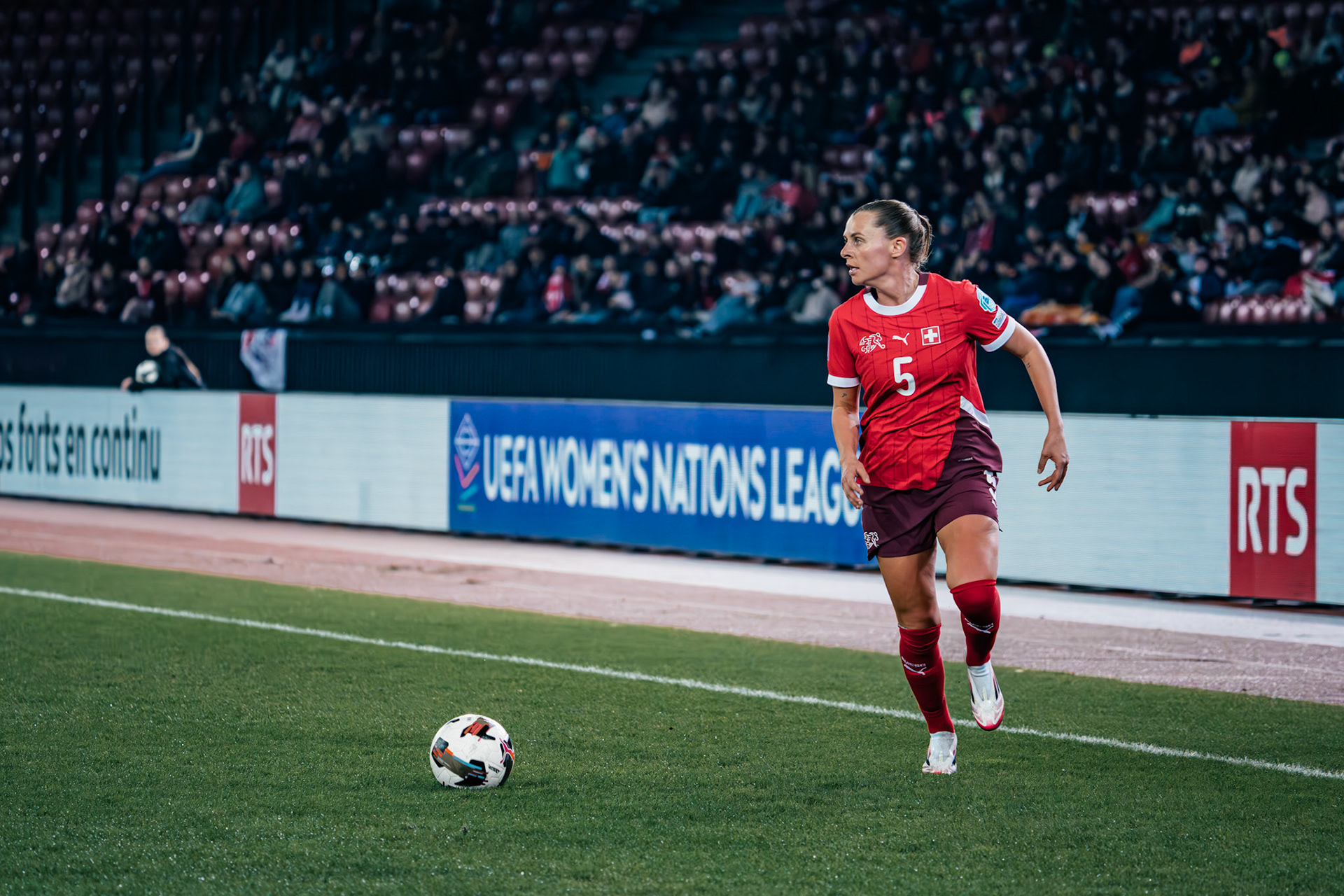 UEFA Women's Nations League Suisse - Islande au Stadion Letzigrund. (Christian António/LibsVisuals.com)