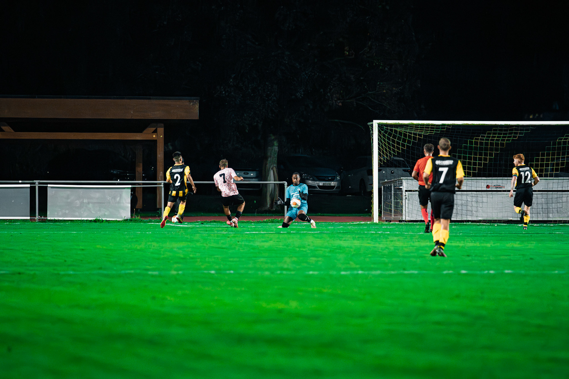 Match BCV Cup opposant FC Corcelles-Payerne I – FC Poliez-Pittet IA à la Place de sports Freybonnaz. (Christian António/LibsVisuals.com)