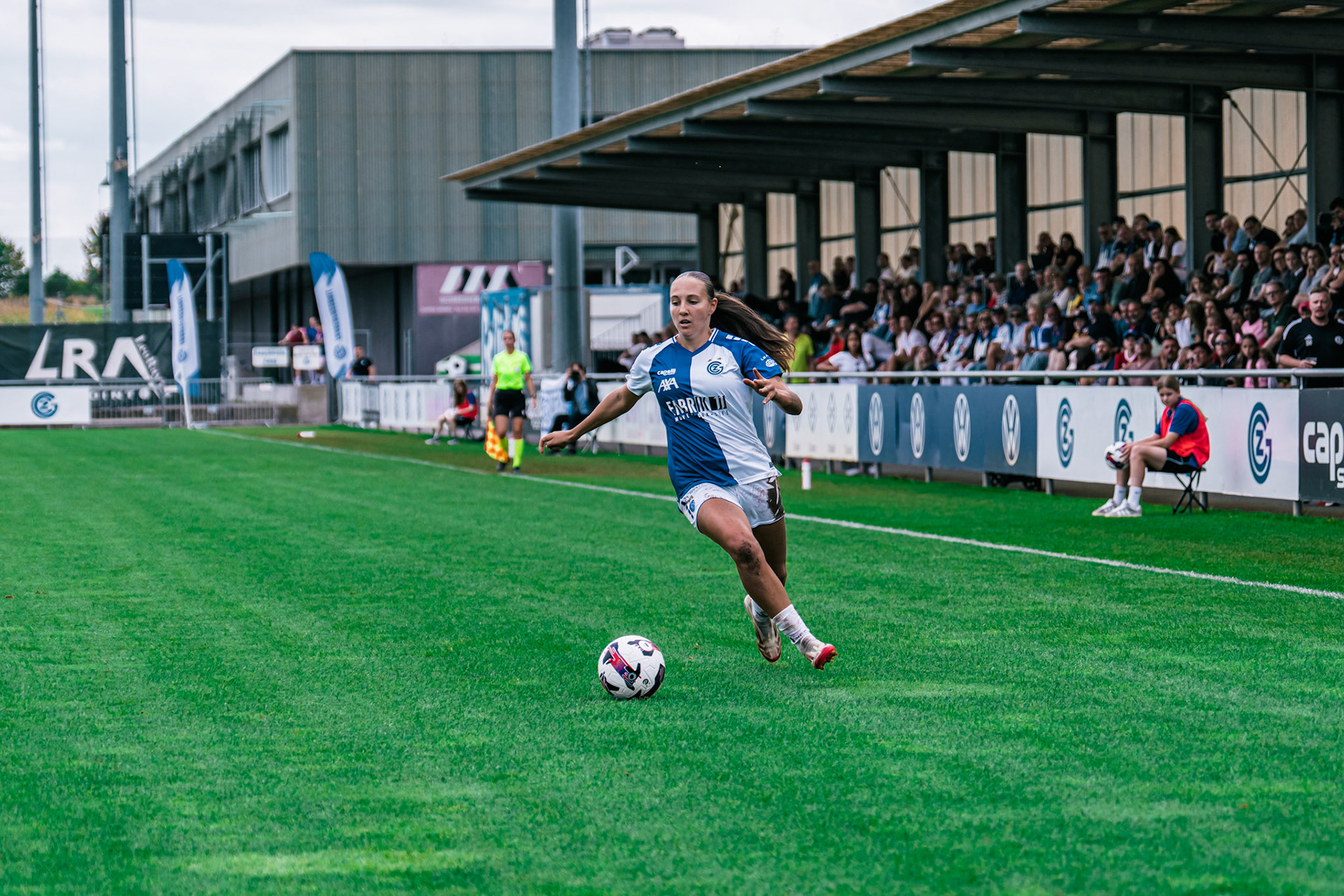 Match de l’AXA Women’s Super League opposant GC Frauenfussball et FC Basel 1893 au GC/Campus, Niederhasli (Platz 1). (Christian António/LibsVisuals.com)