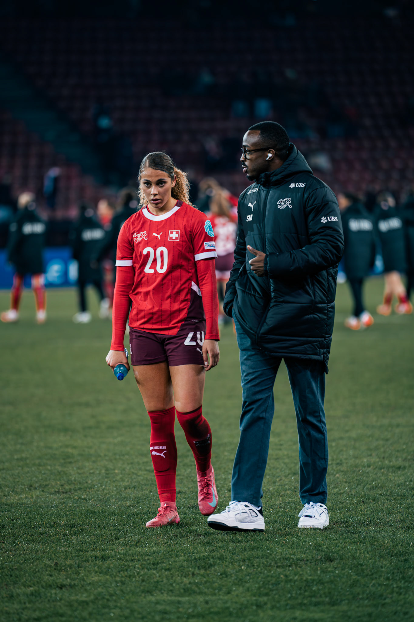 UEFA Women's Nations League Suisse - Islande au Stadion Letzigrund. (Christian António/LibsVisuals.com)
