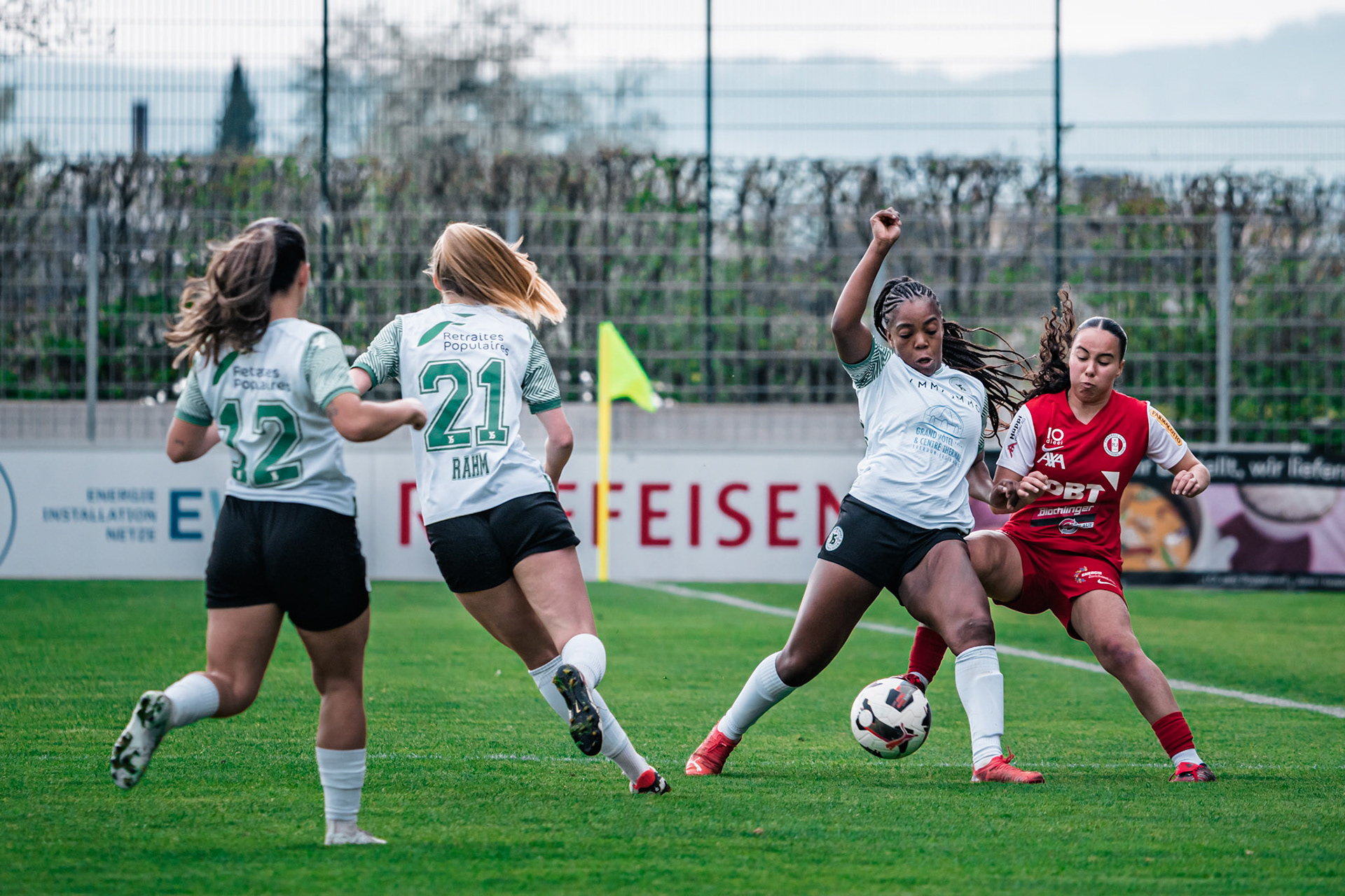 Women’s Super League / tour de promotion/relégation FC Rapperswil-Jona - Yverdon Sport FC au Grünfeld (Christian António/LibsVisuals.com)