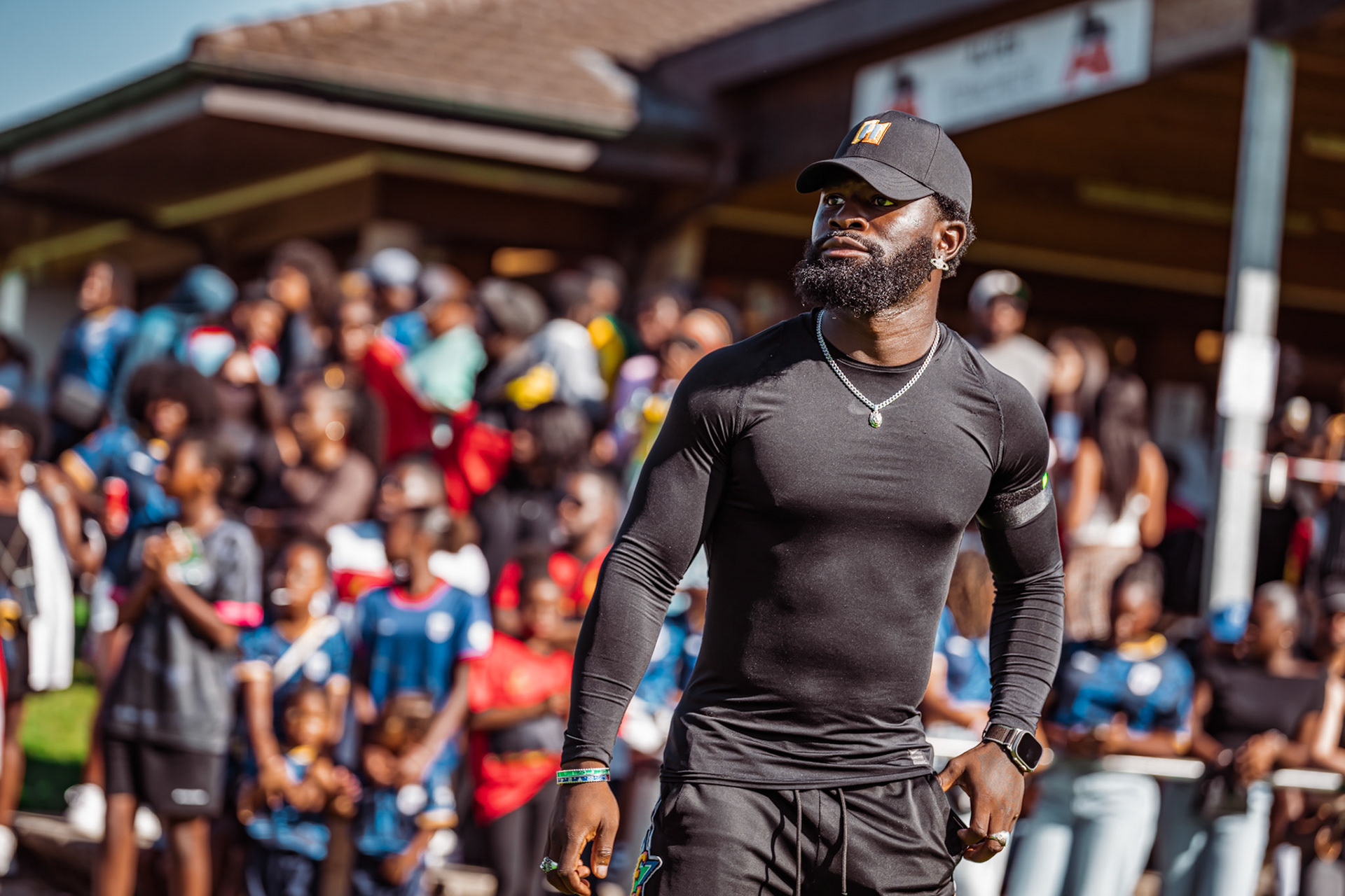Match amical opposant l’Angola et le Cap-Vert (CanFribourg) au Terrain Communal de Corminboeuf. (Christian António/LibsVisuals.com)