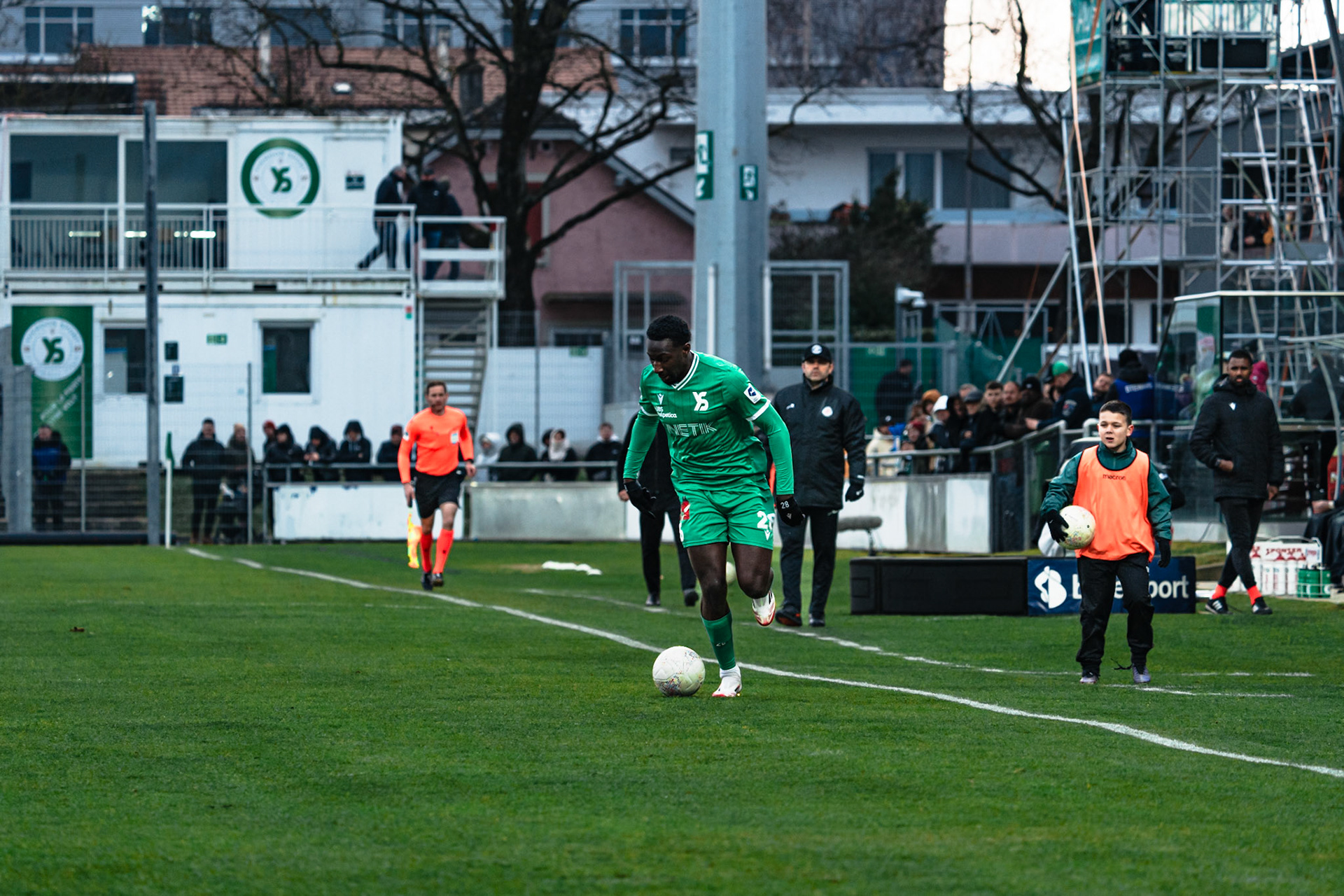 Yverdon Sport FC et FC Winterthur au Stade Municipal. (Christian António/LibsVisuals.com)