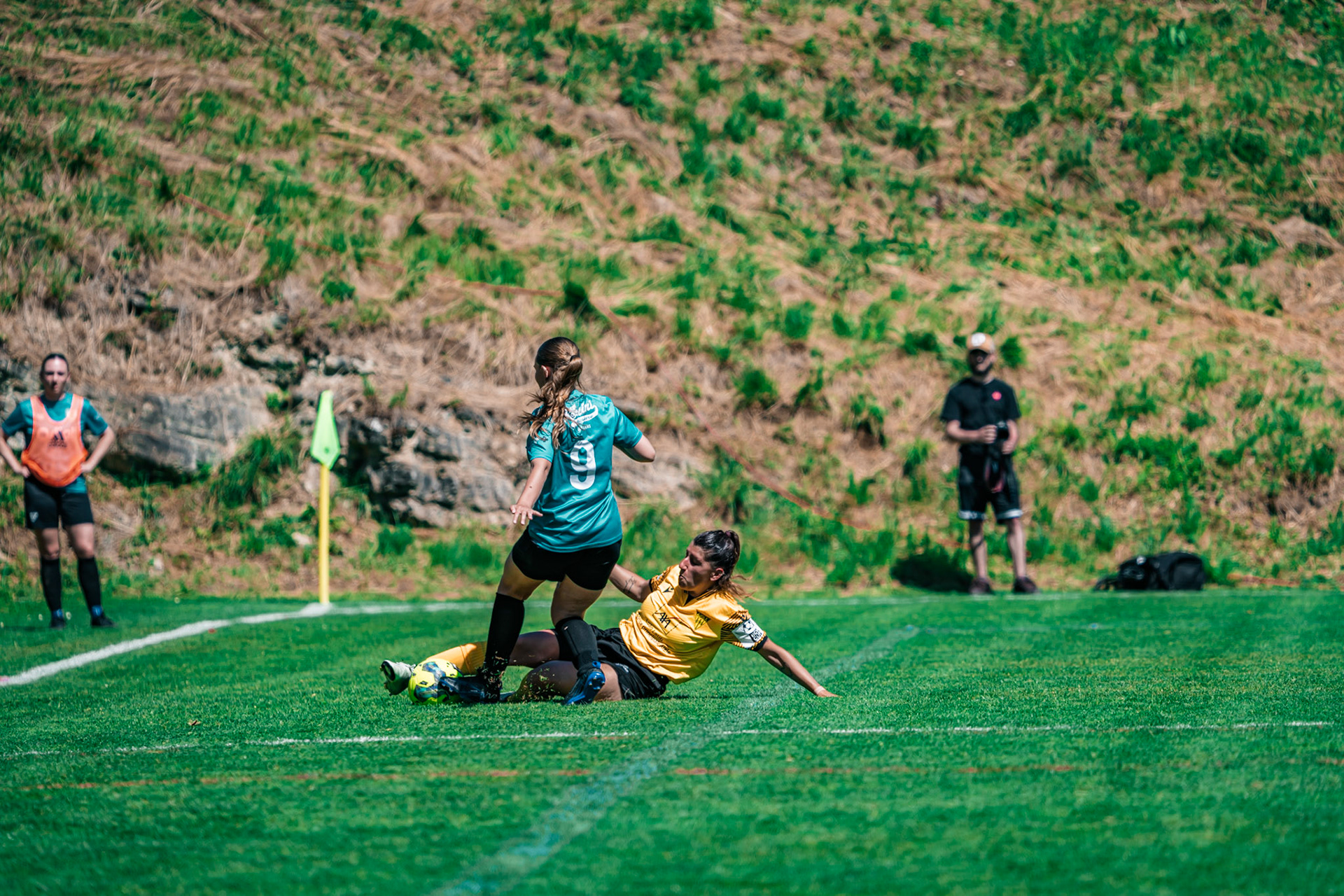 FC Aigle - FC Echallens Région I au Stade des Ruvines. (Christian António/LibsVisuals.com)