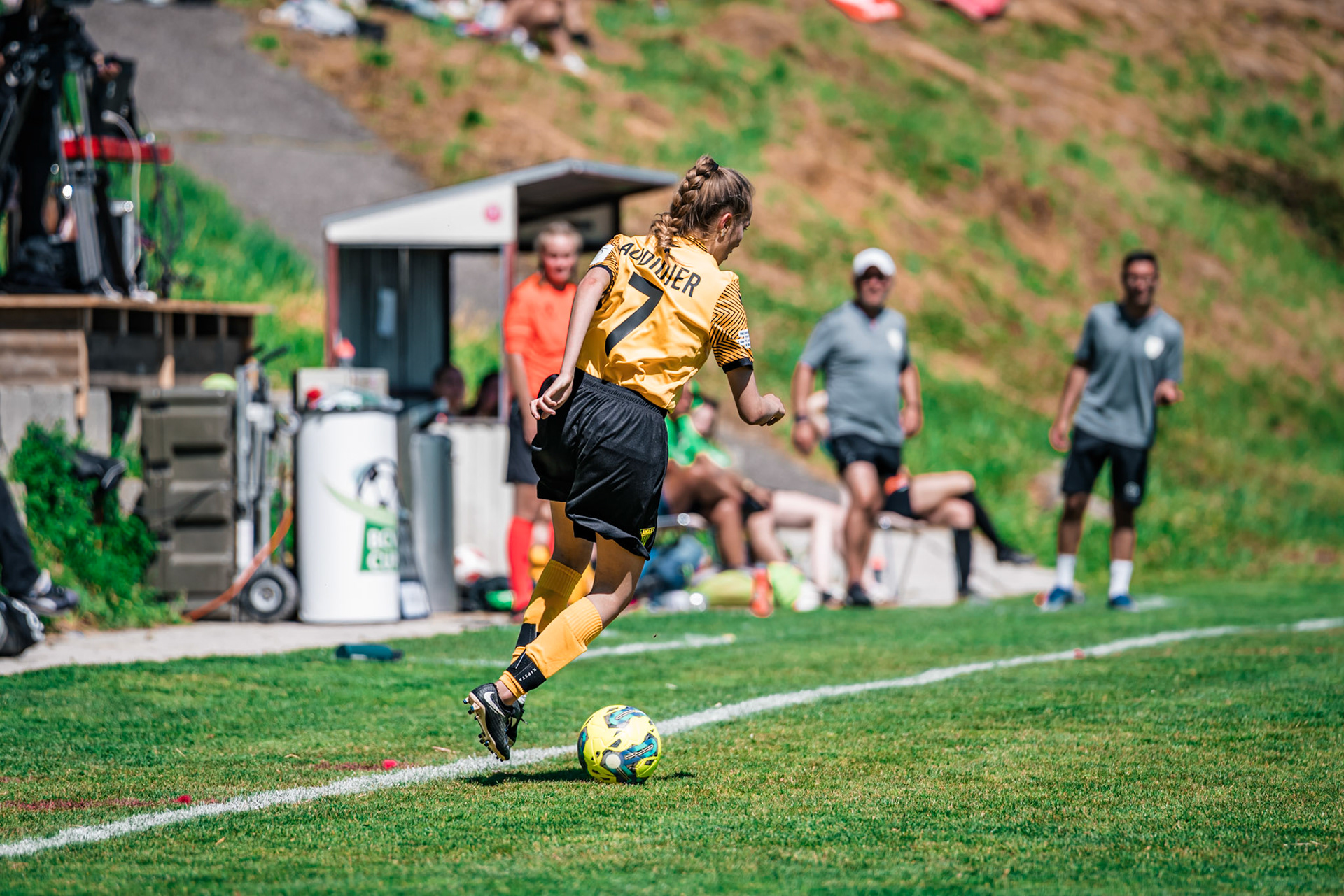 FC Aigle - FC Echallens Région I au Stade des Ruvines. (Christian António/LibsVisuals.com)