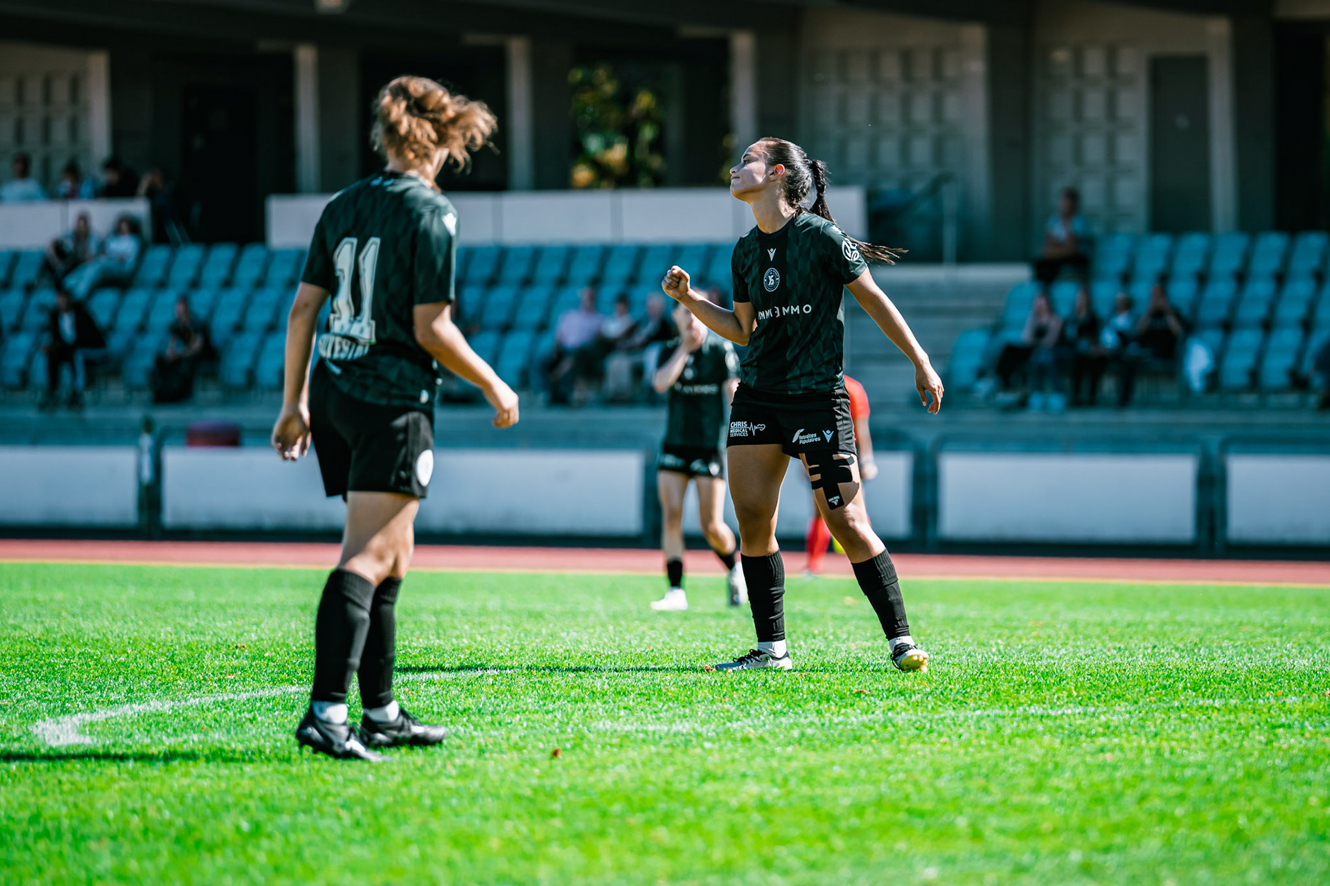 Match AXA Women’s Cup opposant FC Concordia Basel - Yverdon Sport FC au Sportanlagen St. Jakob. (Christian António/LibsVisuals.com)