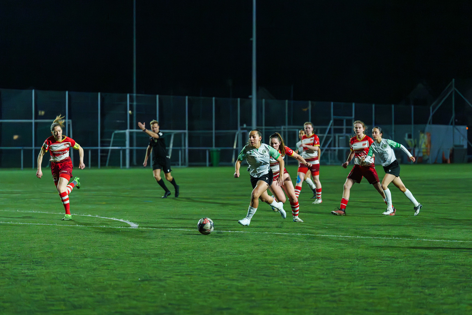 FC Solothurn Frauen et Yverdon Sport FC au Stadion FC Solothurn. (Christian António/LibsVisuals.com)