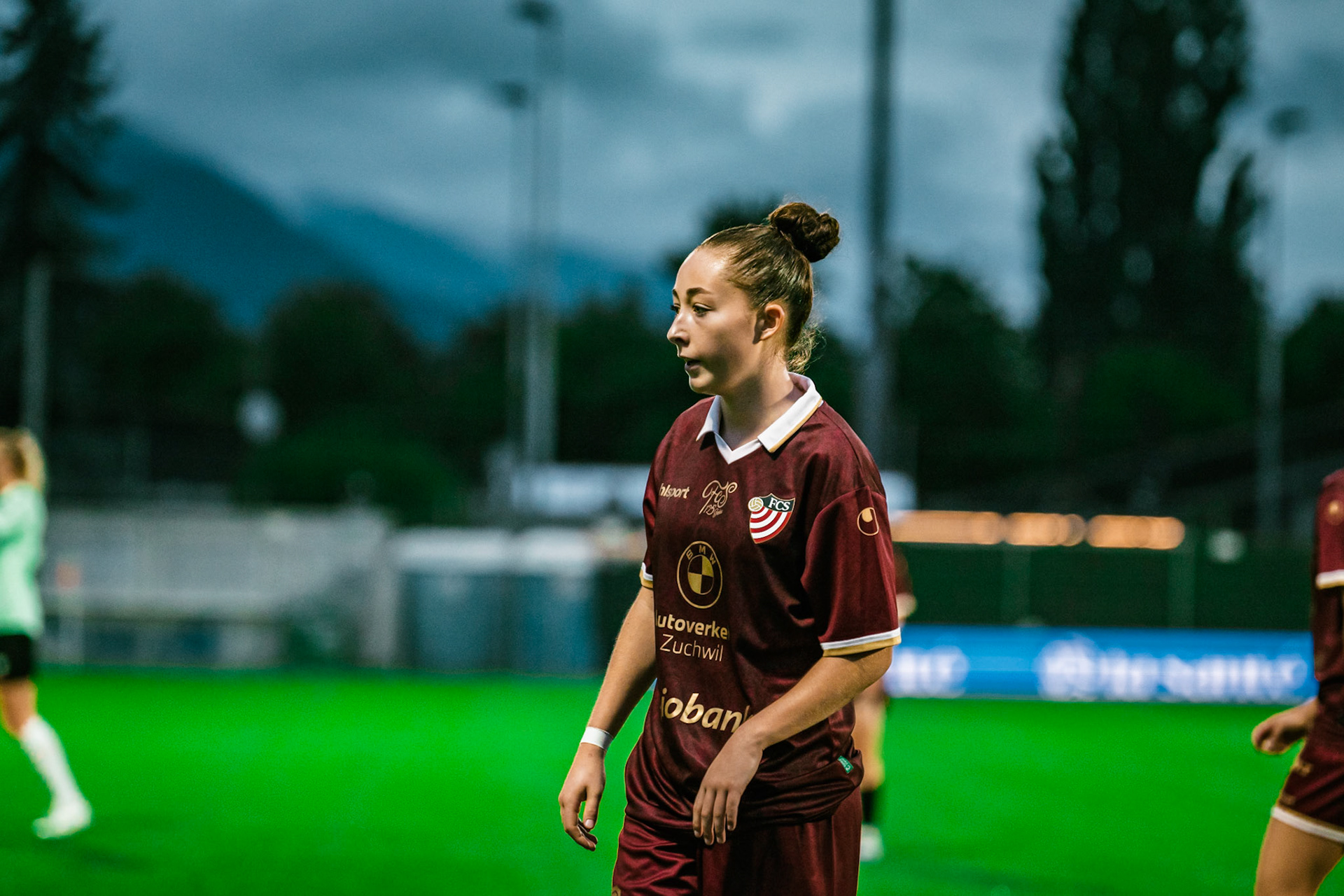 Match championnat LNB féminine opposant Yverdon Sport FC et FC Solothurn Frauen au Stade Municipal. (Christian António/LibsVisuals.com)