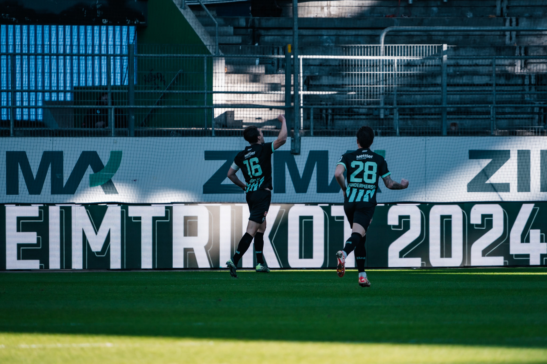 FC Saint-Gall 1879 et Lausanne-Sport FC au Kybunpark. (Christian António/LibsVisuals.com)