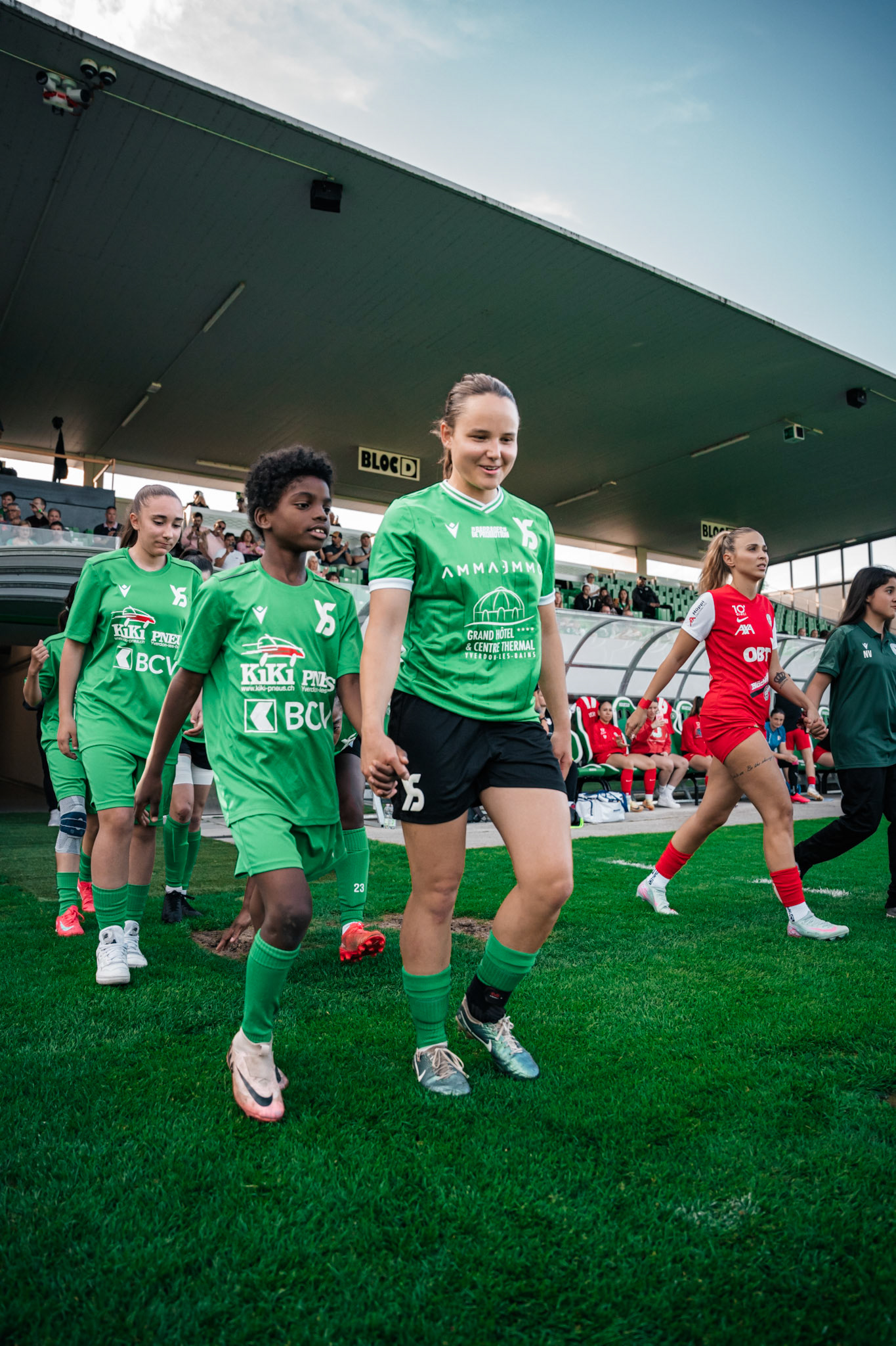 Yverdon Sport FC et FC Rapperswil-Jona au Stade Municipal. (Christian António/LibsVisuals.com)