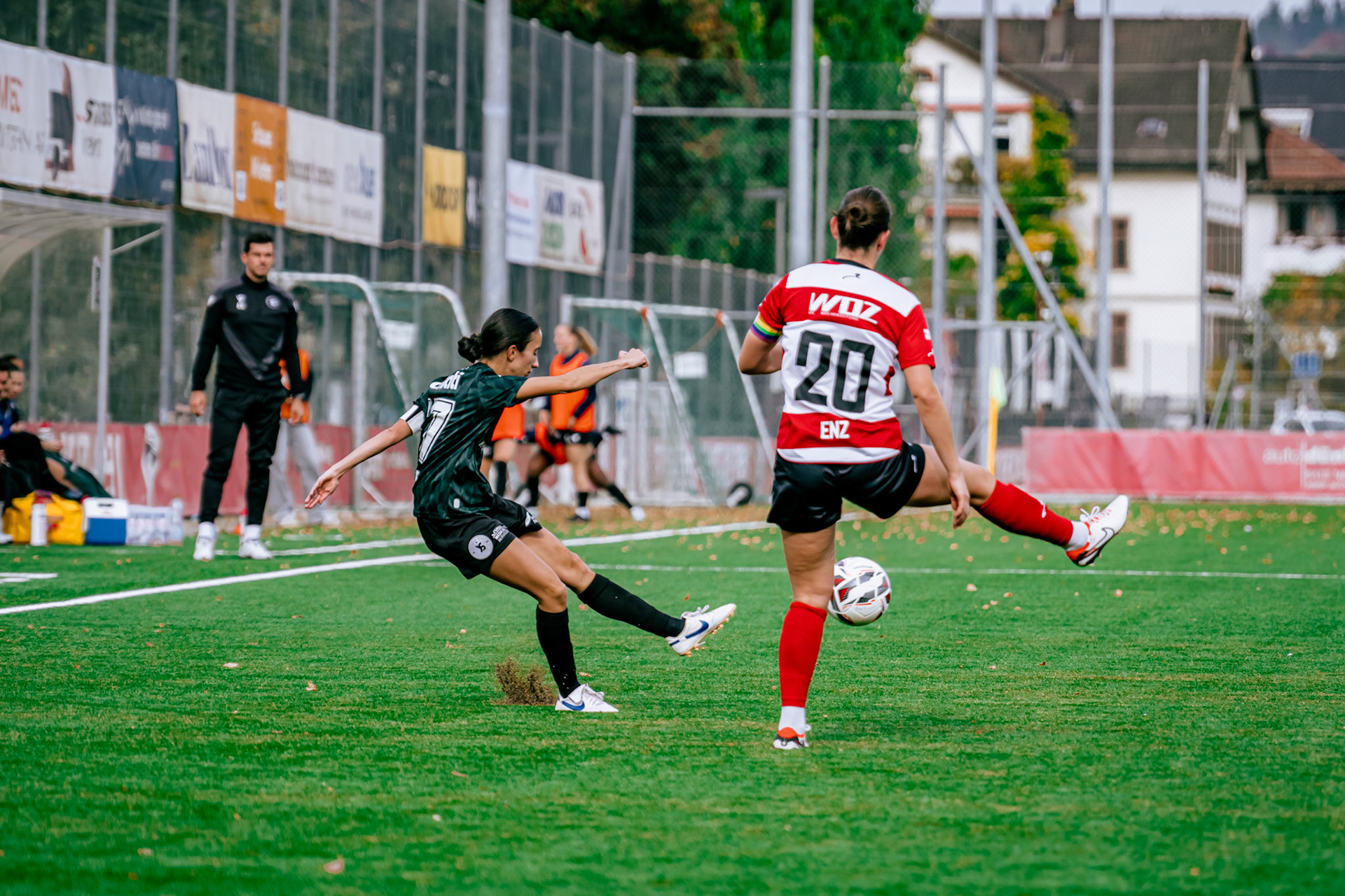 Match de championnat LNB Féminine opposant le FC Winterthur et Yverdon Sport FC au Schützenwiese, Winterthur. (Christian António/LibsVisuals.com)