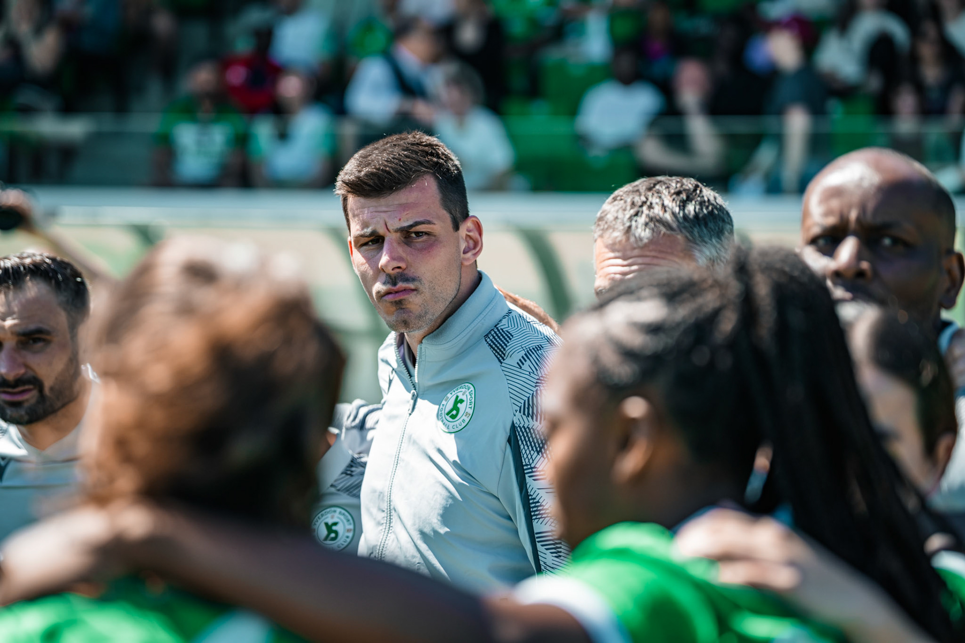 Yverdon Sport FC et FC Schlieren au Stade Municipal. (Christian António/LibsVisuals.com)