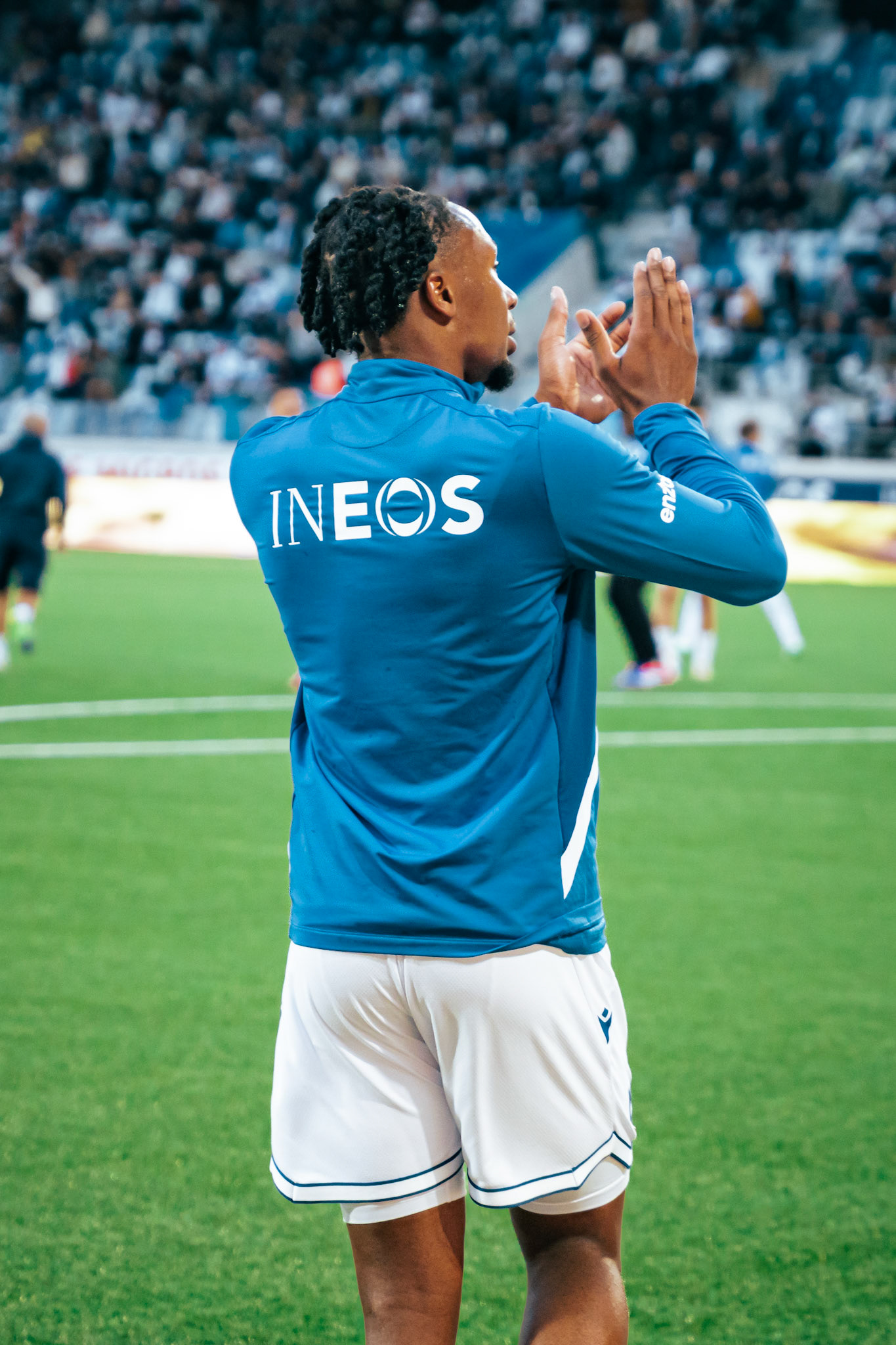 Match aller du tour de barrage de l’UEFA Europa Conference League 2025/26 opposant Lausanne-Sport et le Beşiktaş JK au Stade de la Tuilière. (Christian António/LibsVisuals.com)