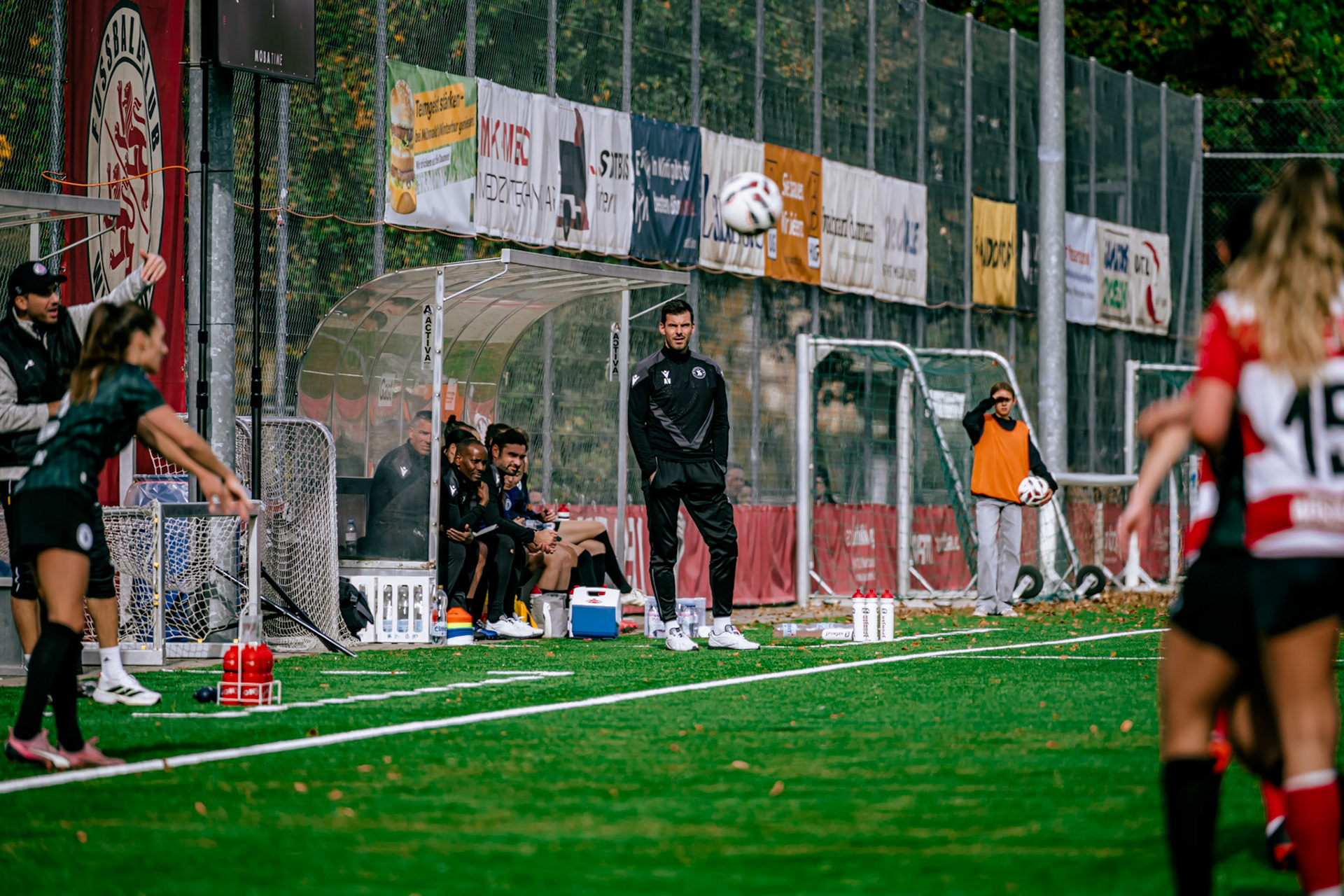 Match de championnat LNB Féminine opposant le FC Winterthur et Yverdon Sport FC au Schützenwiese, Winterthur. (Christian António/LibsVisuals.com)