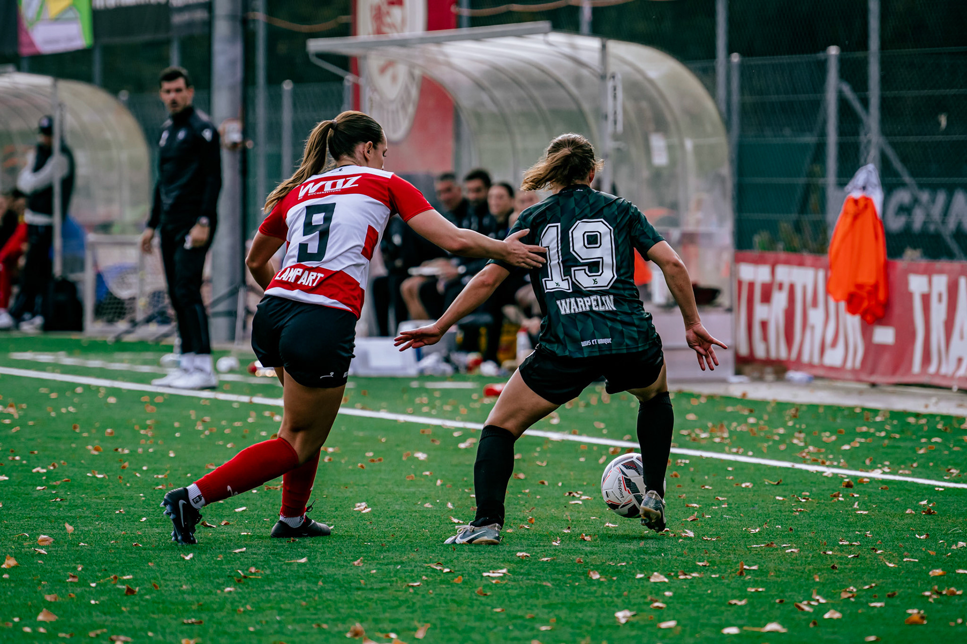 Match de championnat LNB Féminine opposant le FC Winterthur et Yverdon Sport FC au Schützenwiese, Winterthur. (Christian António/LibsVisuals.com)