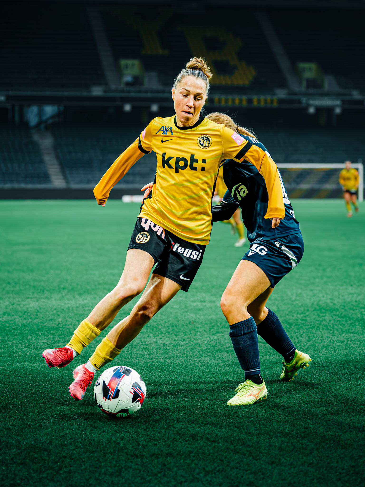 Match de Coupe Suisse féminine (AXA Women’s Cup), 1/4 de finale opposant BSC YB Frauen et FC Thun au Stadion Wankdorf, Berne. (Christian António / LibsVisuals.com)