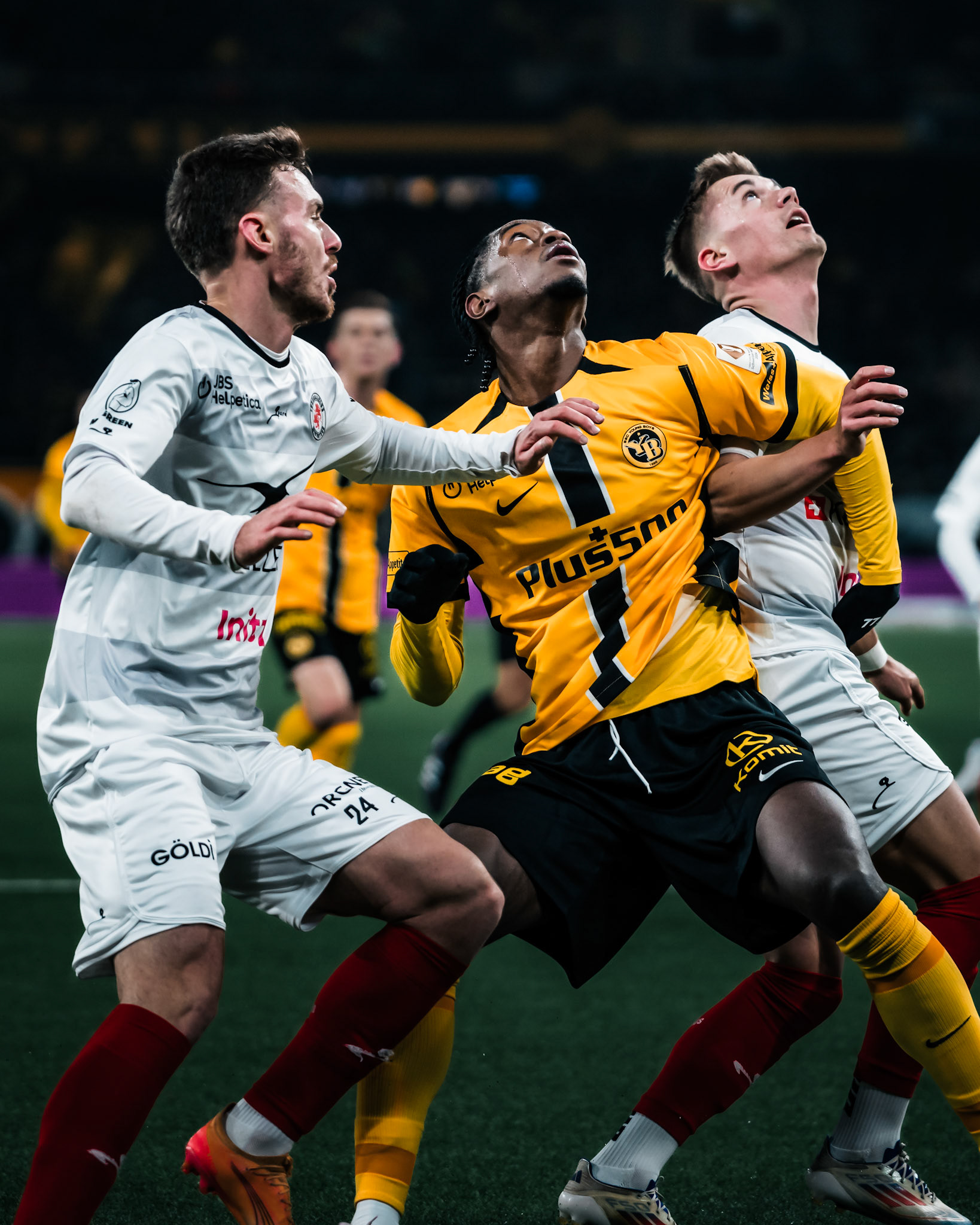 Joël Monteiro, Milieu du BSC Young Boys lors du match entre BSC Young Boys et FC Winterthur au Stadion Wankdorf. (Christian António/LibsVisuals.com)