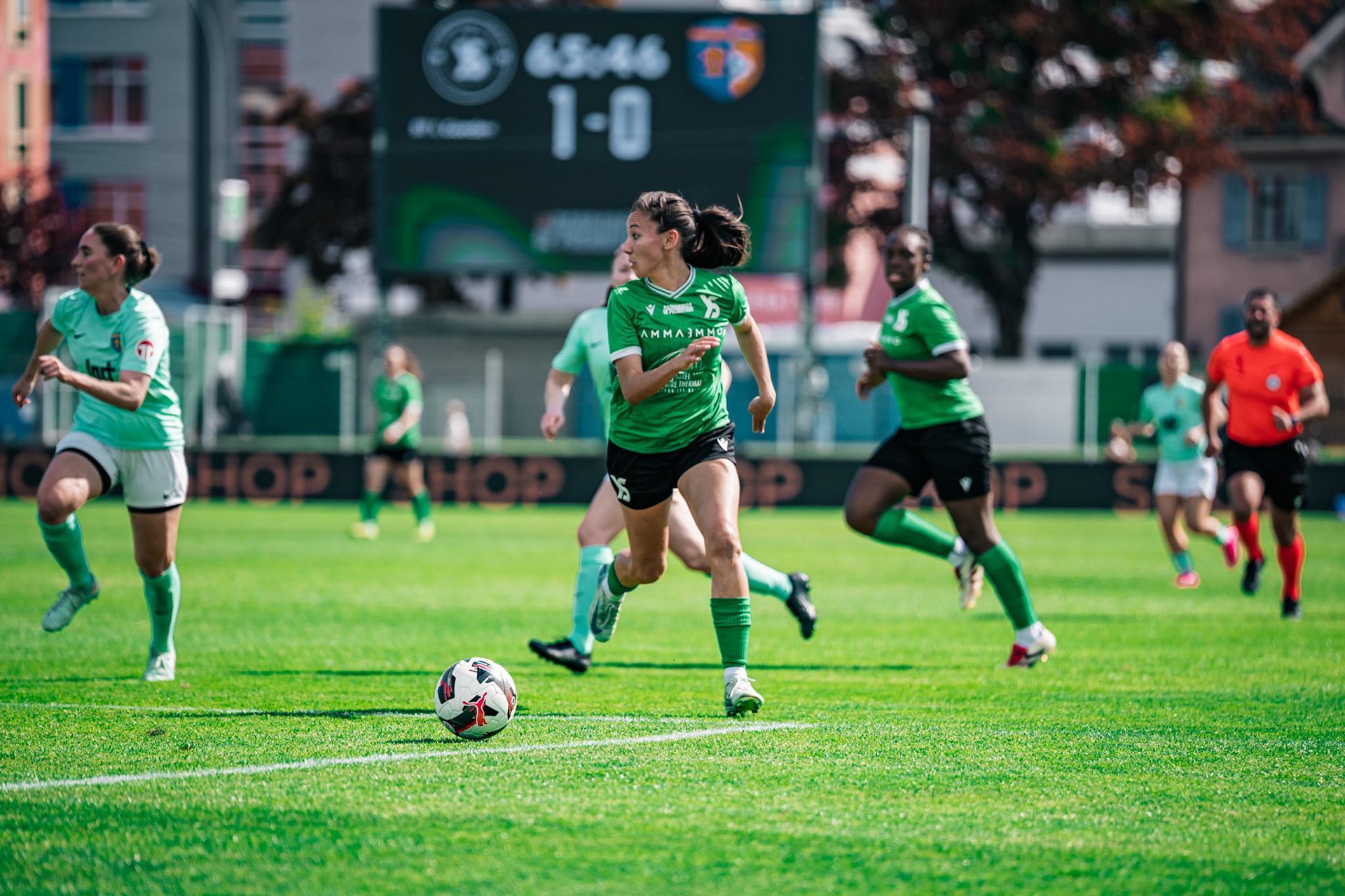 Yverdon Sport FC et FC Schlieren au Stade Municipal. (Christian António/LibsVisuals.com)