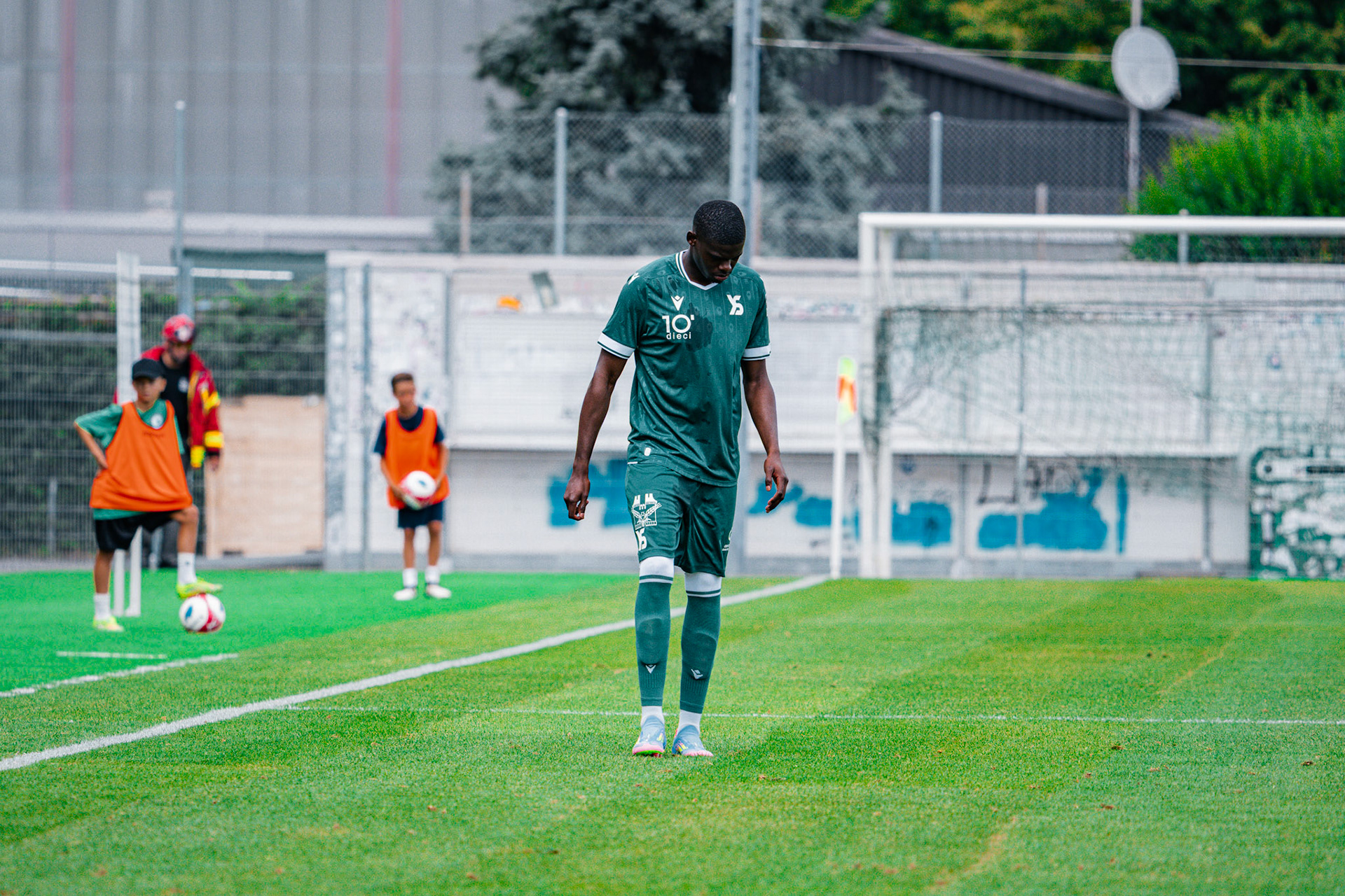 Match opposant Yverdon Sport FC face au Stade Lausanne Ouchy au Stade Municipal. (Christian António/LibsVisuals.com)
