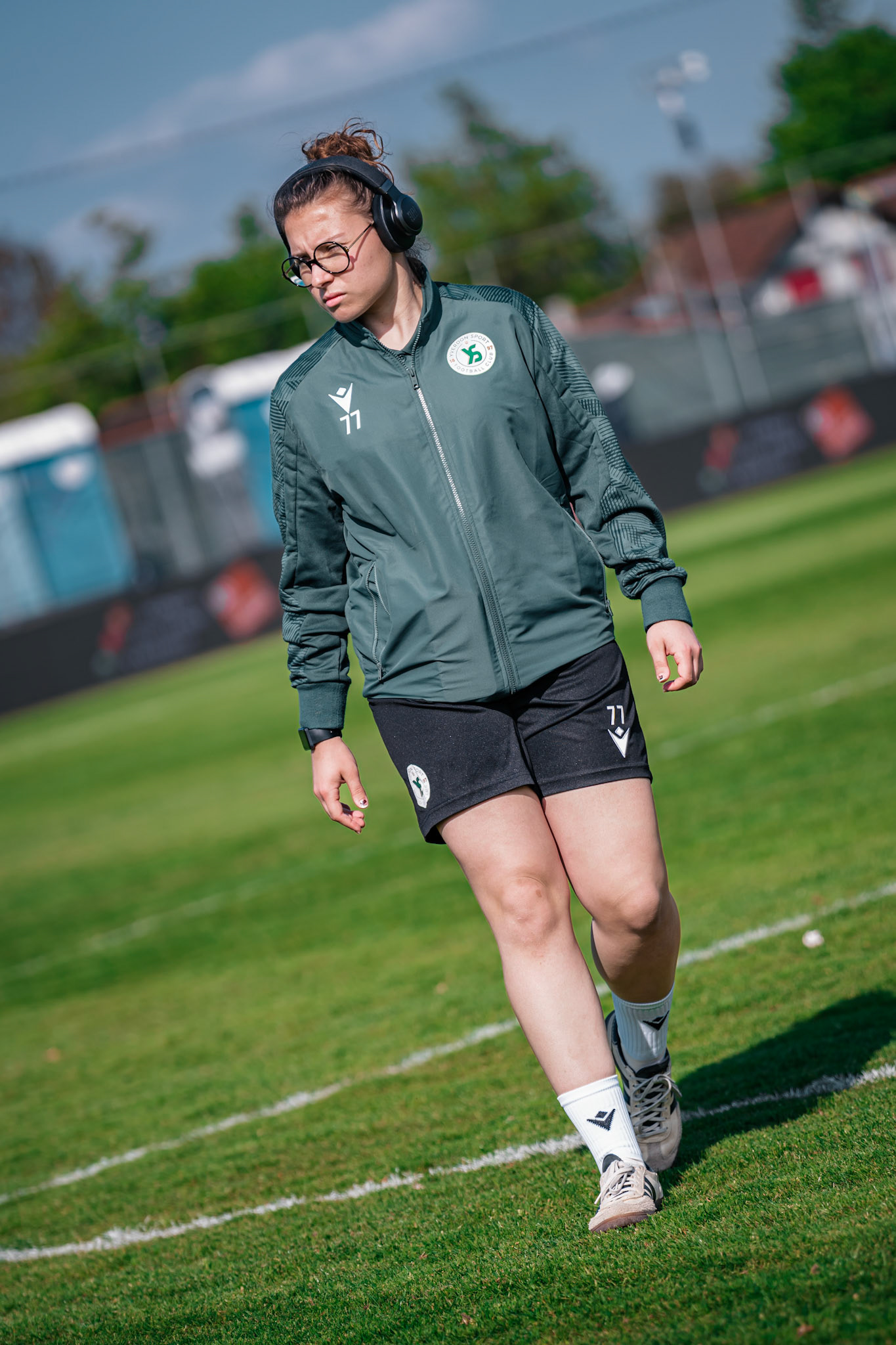 Yverdon Sport FC et Frauenteam Thun Berner-Oberland au Stade Municipal. (Christian António/LibsVisuals.com)