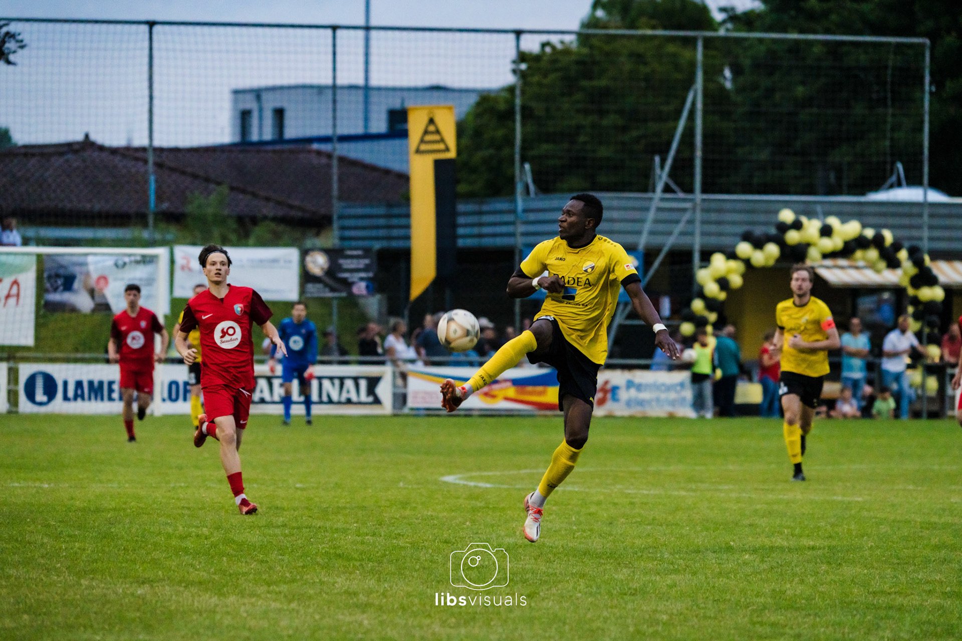 Match de barrage - promotion 3ème ligue FC Domdidier I - FC Richemond I au Stade du Pâquier  à Domdidier