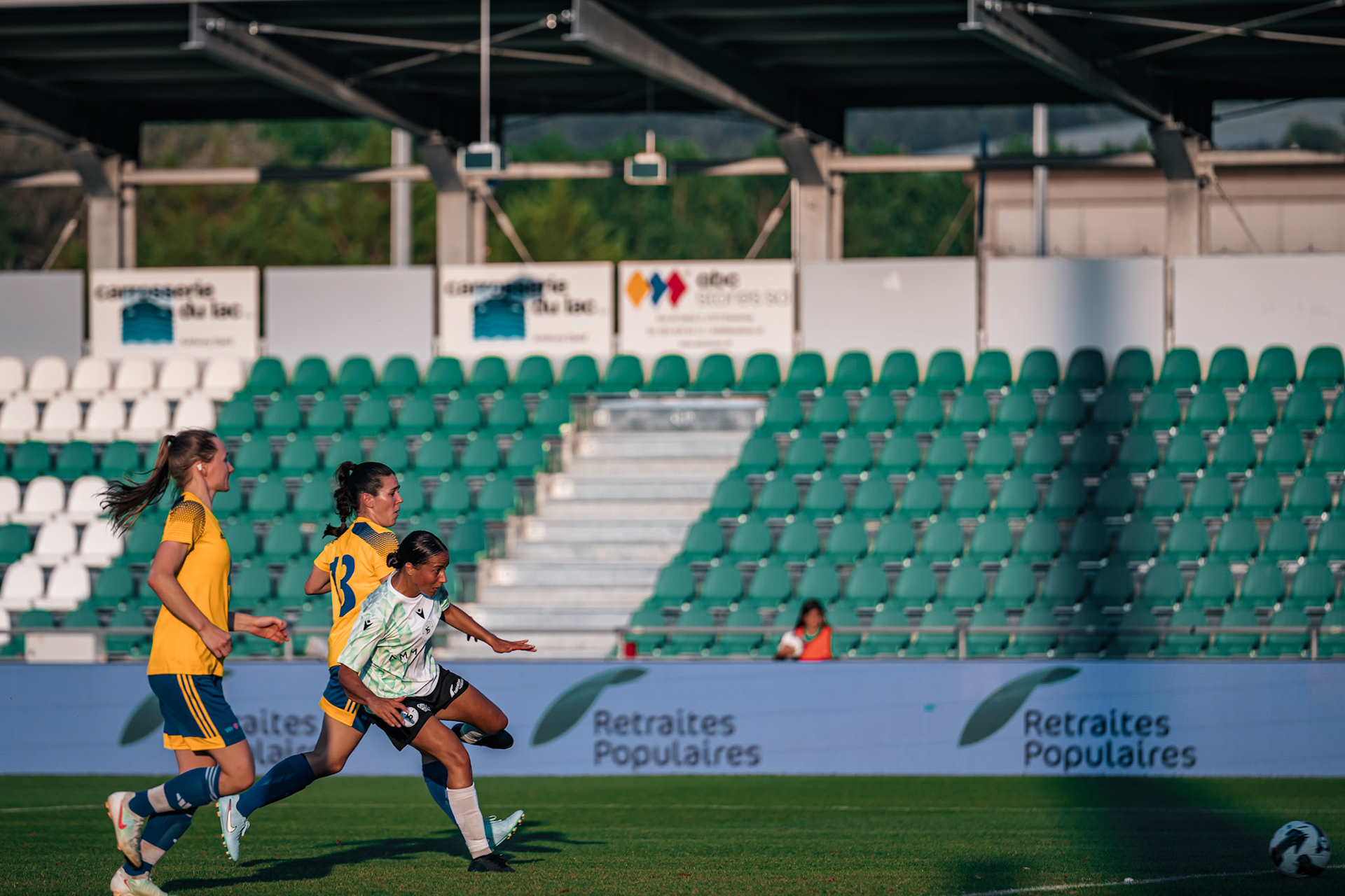 Match championnat opposant Yverdon Sport – FC Wädenswil au Stade Municipal. (Christian António/LibsVisuals.com)
