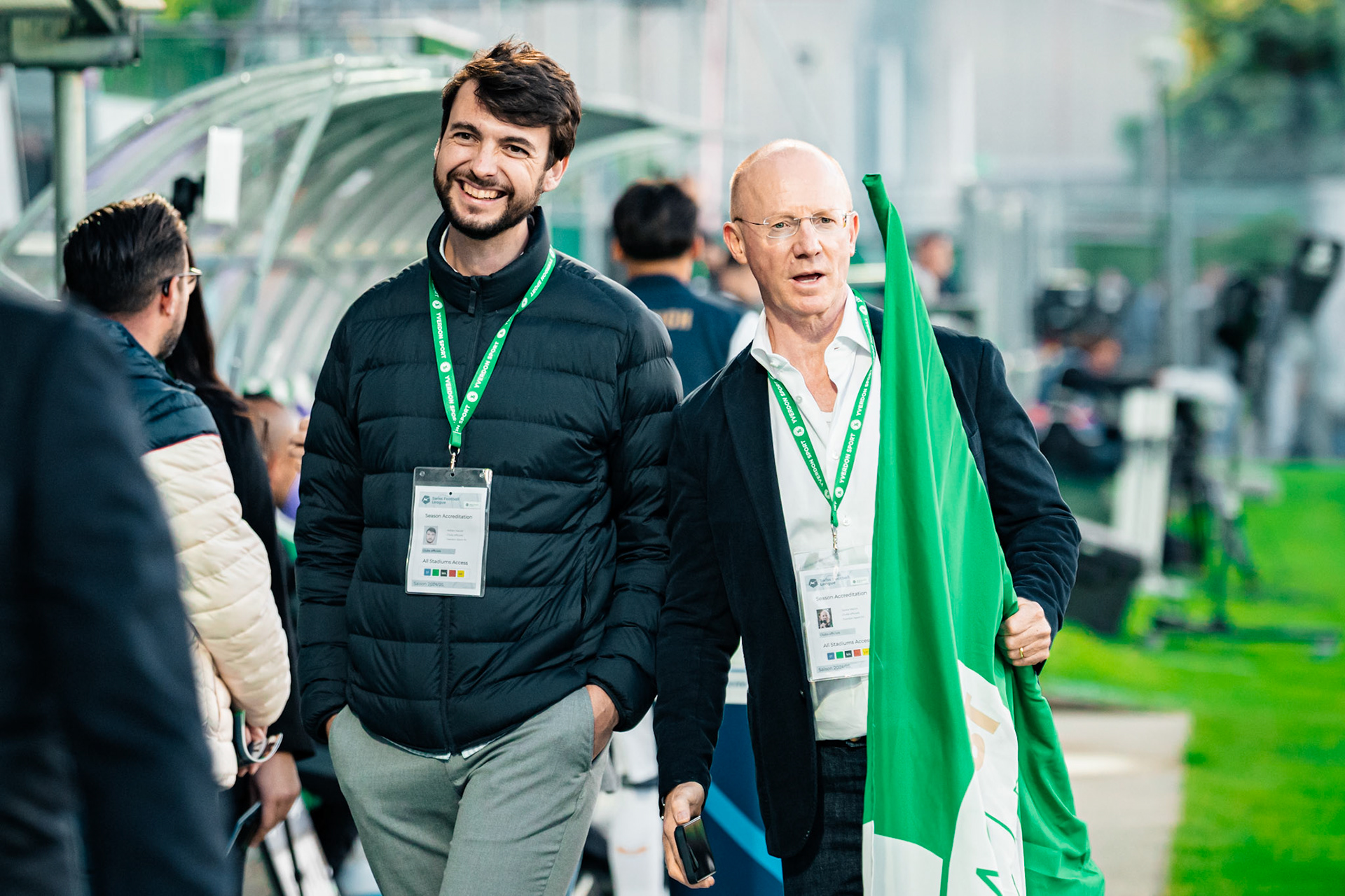 Yverdon Sport FC et FC Zürich au Stade Municipal. (Christian António/LibsVisuals.com)