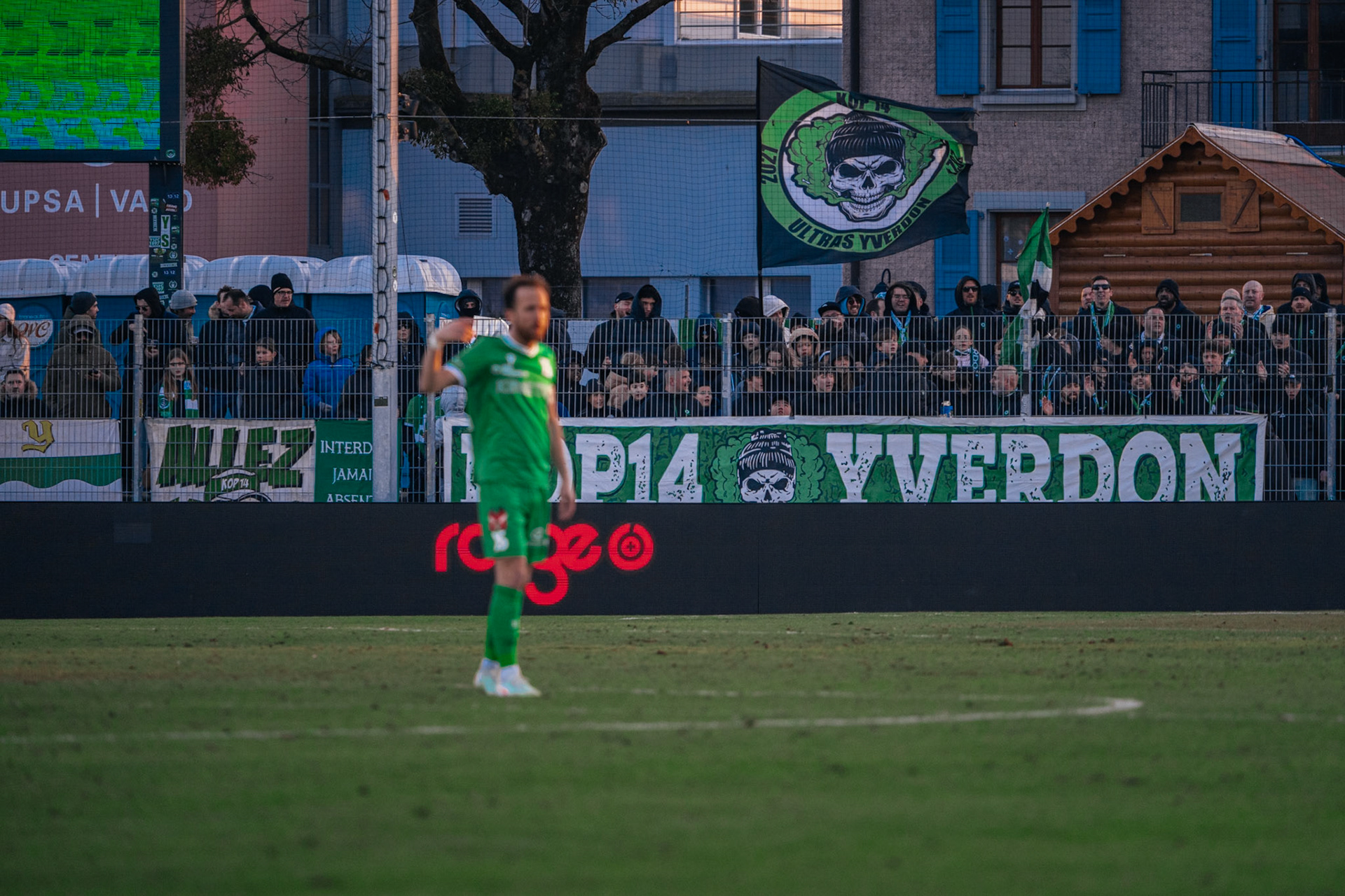Yverdon Sport FC et FC Luzern au Stade Municipal. (Christian António/LibsVisuals.com)