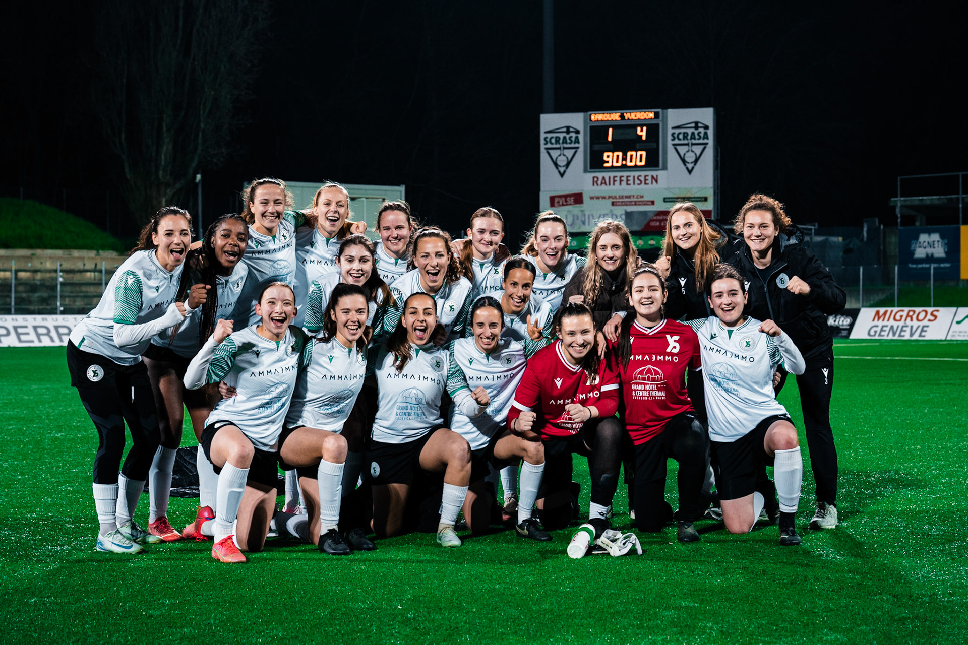 Etoile Carouge FC et Yverdon Sport FC au  Stade de la Fontenette (Christian António/LibsVisuals.com)
