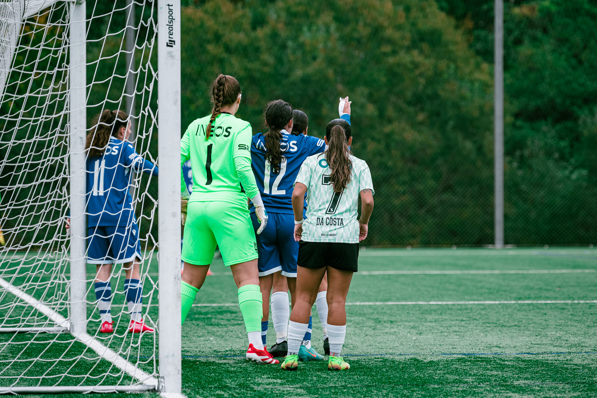 Match AXA Women’s Cup (1/16 de finale) opposant FC Lausanne-Sport et Yverdon Sport FC au Centre sportif de la Tuilière. (Christian António/LibsVisuals.com)