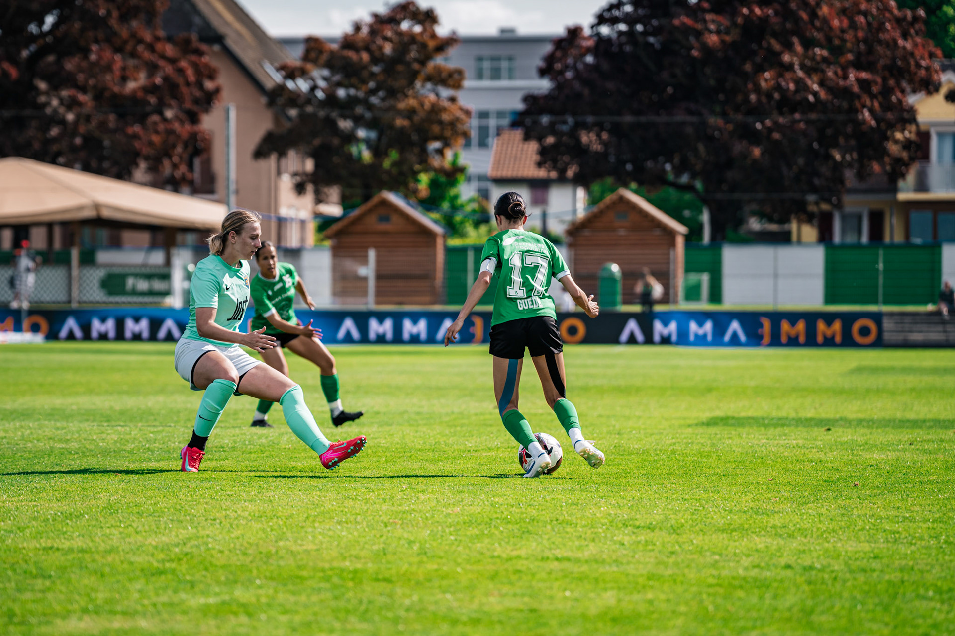 Yverdon Sport FC et FC Schlieren au Stade Municipal. (Christian António/LibsVisuals.com)