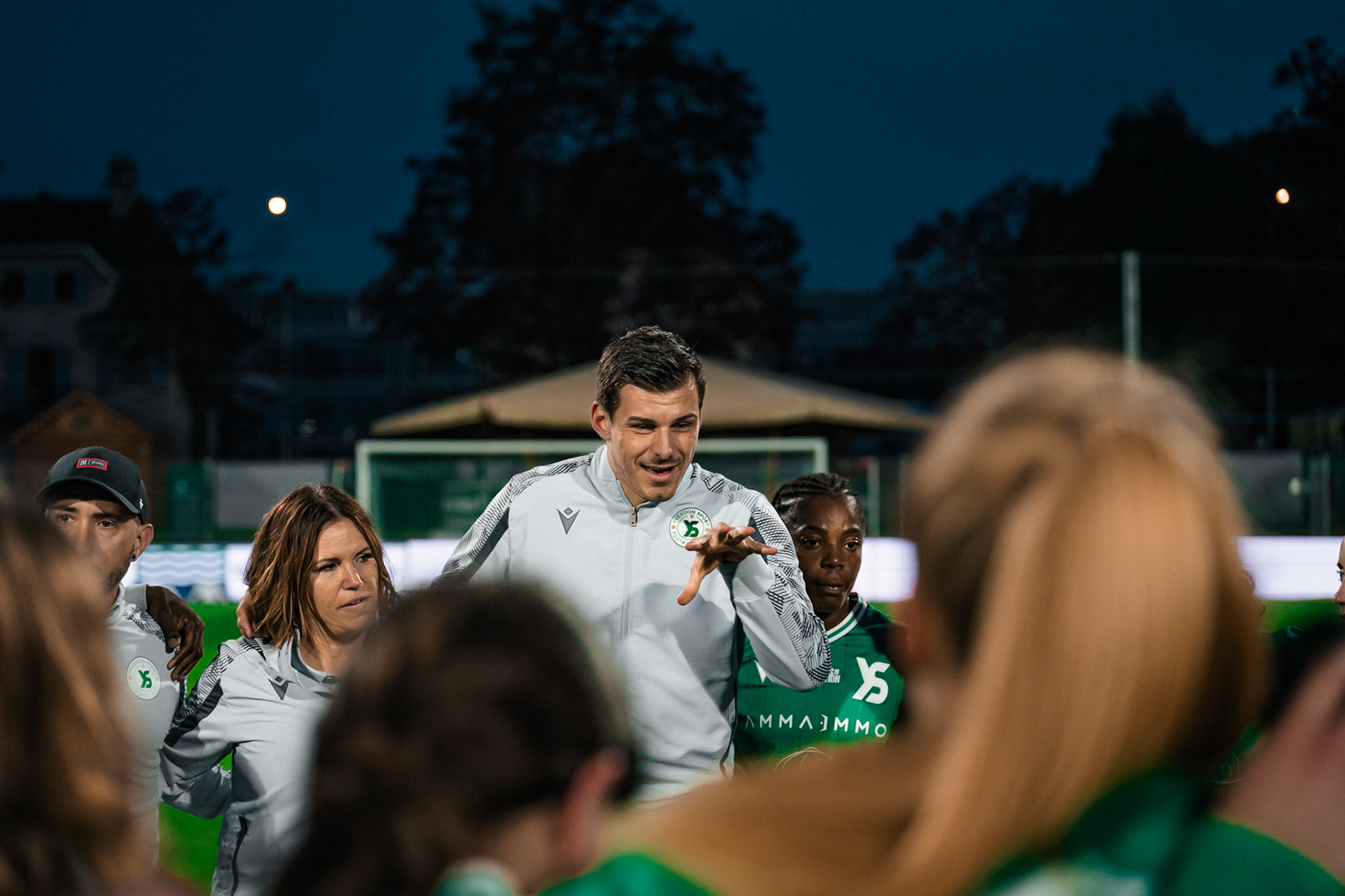 Yverdon Sport FC et Frauenteam Thun Berner-Oberland au Stade Municipal. (Christian António/LibsVisuals.com)