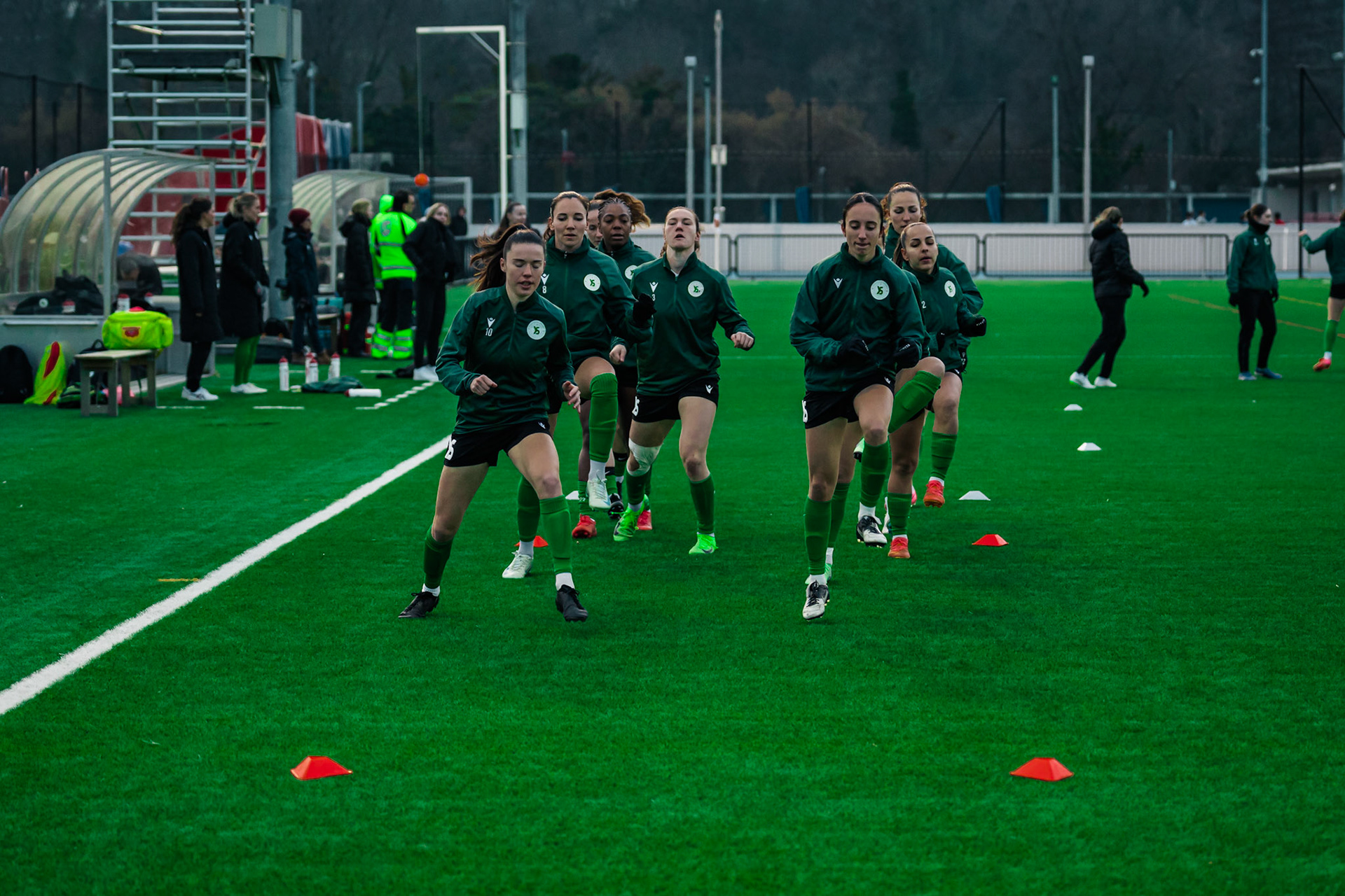 FFV Basel et Yverdon Sport FC au Campus FC Basel (Christian António/LibsVisuals.com)